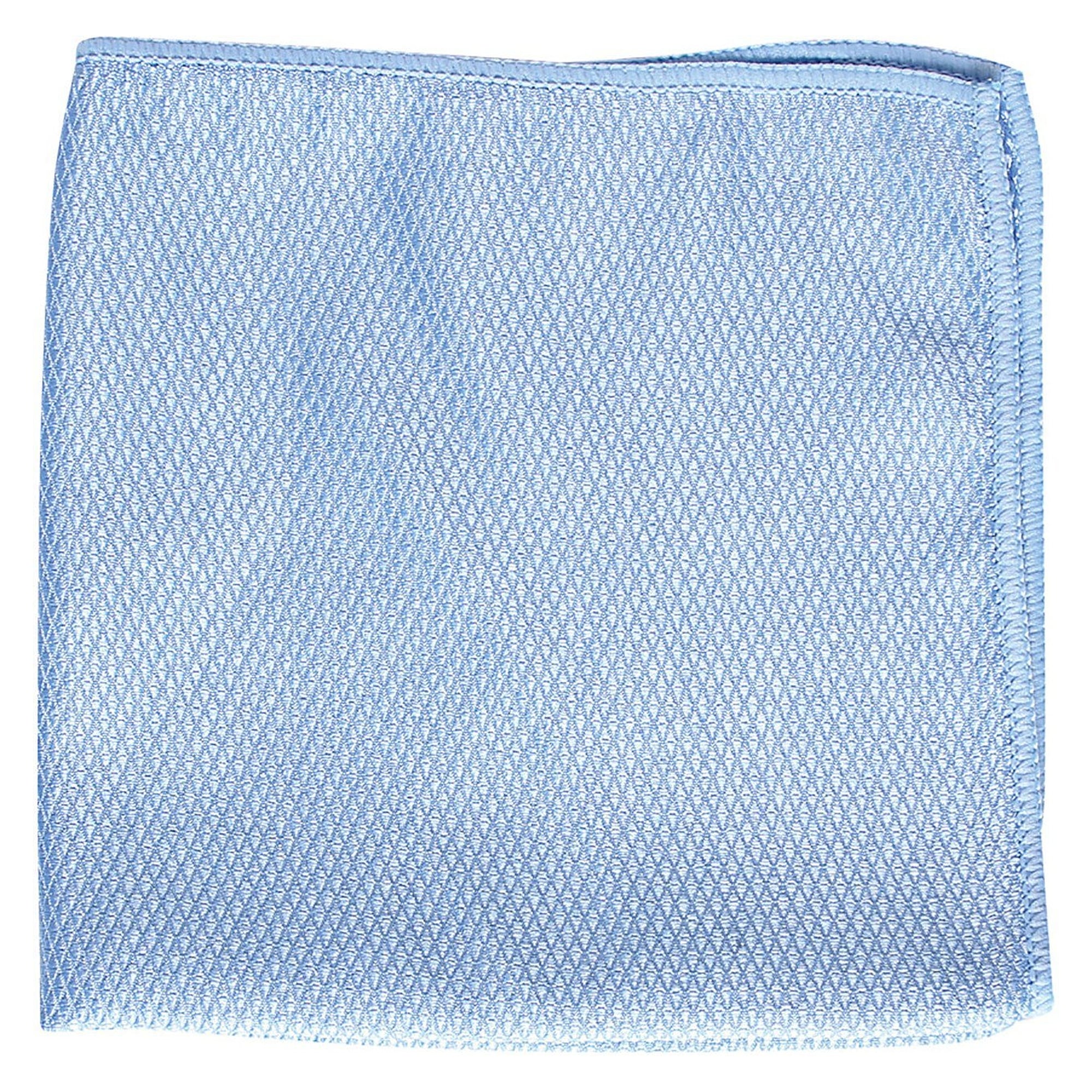 Microfasertuch Micro Master Glass, Diamantstruktur, blau, 40 x 40 cm, ca. 285 g/m², 10 Stück - Franz Mensch 317667