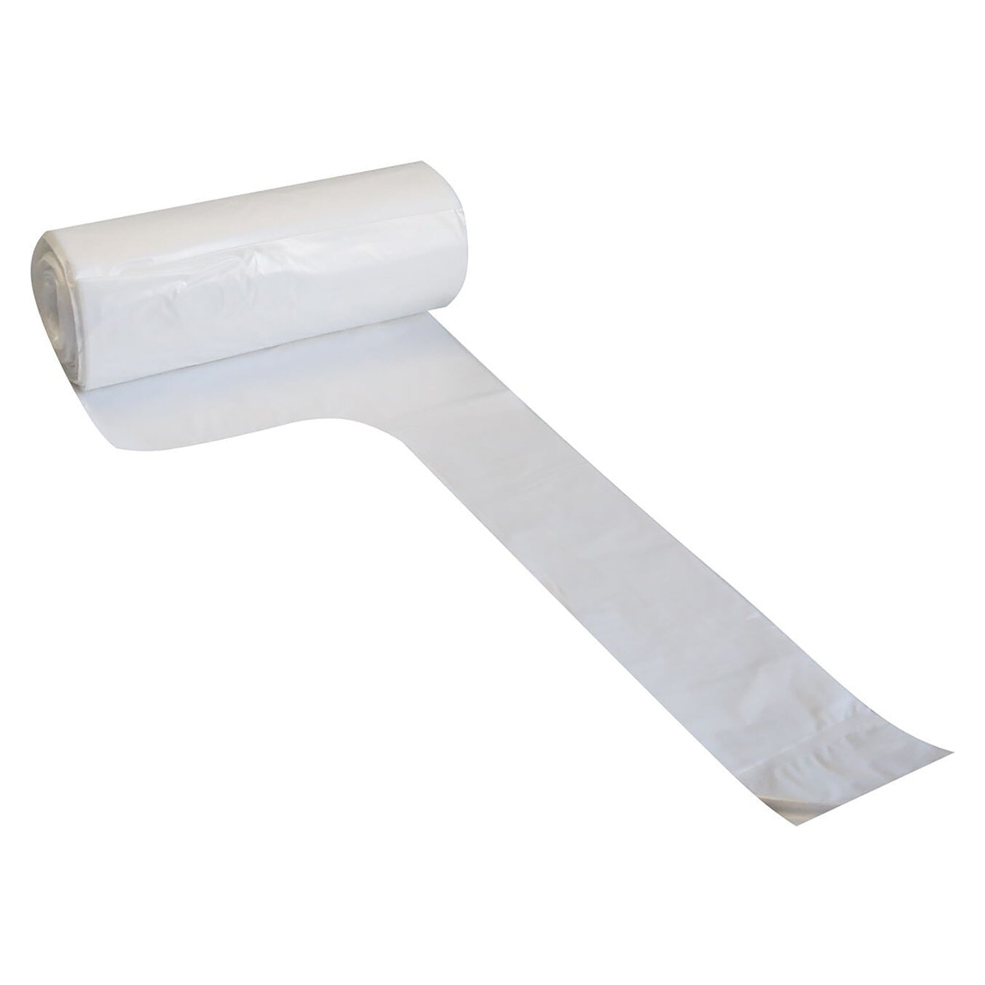 Müllbeutel mit Griff 25 l, transparent, HDPE 11 µm, 530 x 540 mm, 30 Stück auf Rolle - Franz Mensch 32993