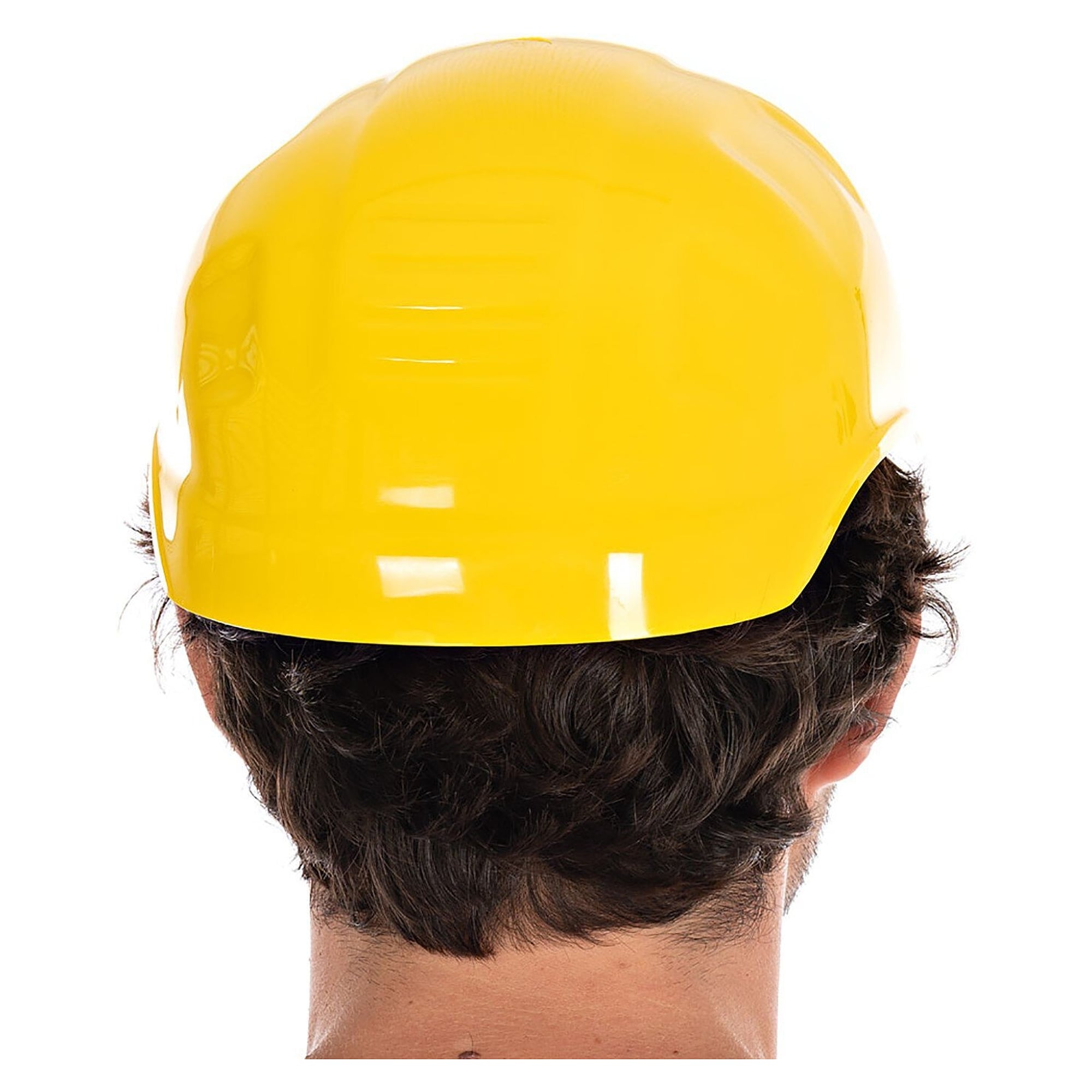 Anstoßkappe Safe aus PE mit 4-Punkt-Innenausstattung, gelb, Kopfweite 53 bis 61 cm - Franz Mensch 852105