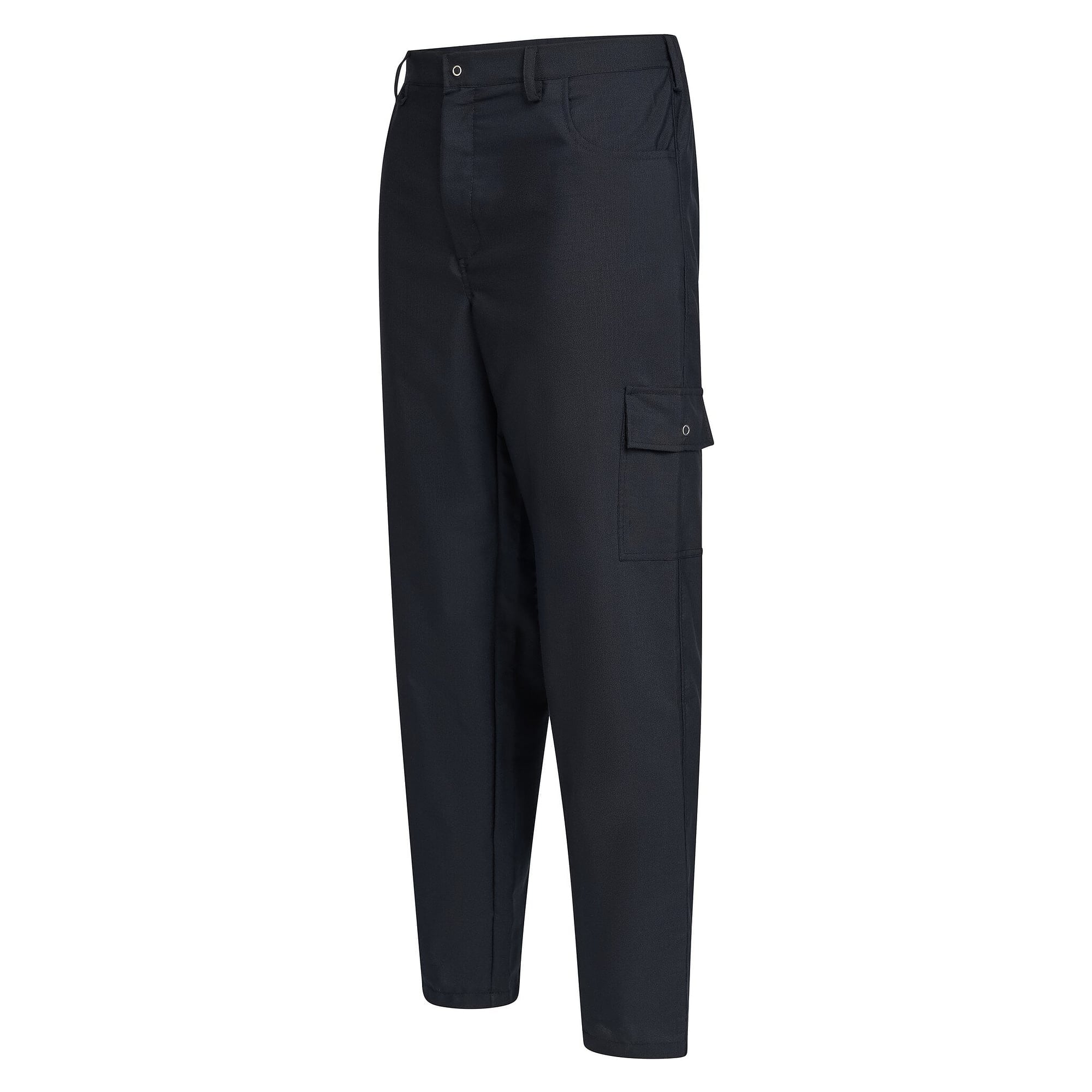 ESD-Hose mit Gummizug und Druckknopf, Werkzeugtasche, 2 % Karbonfaser, unisex, schwarz, Größe S - Safeguard ET-KK01-BKS