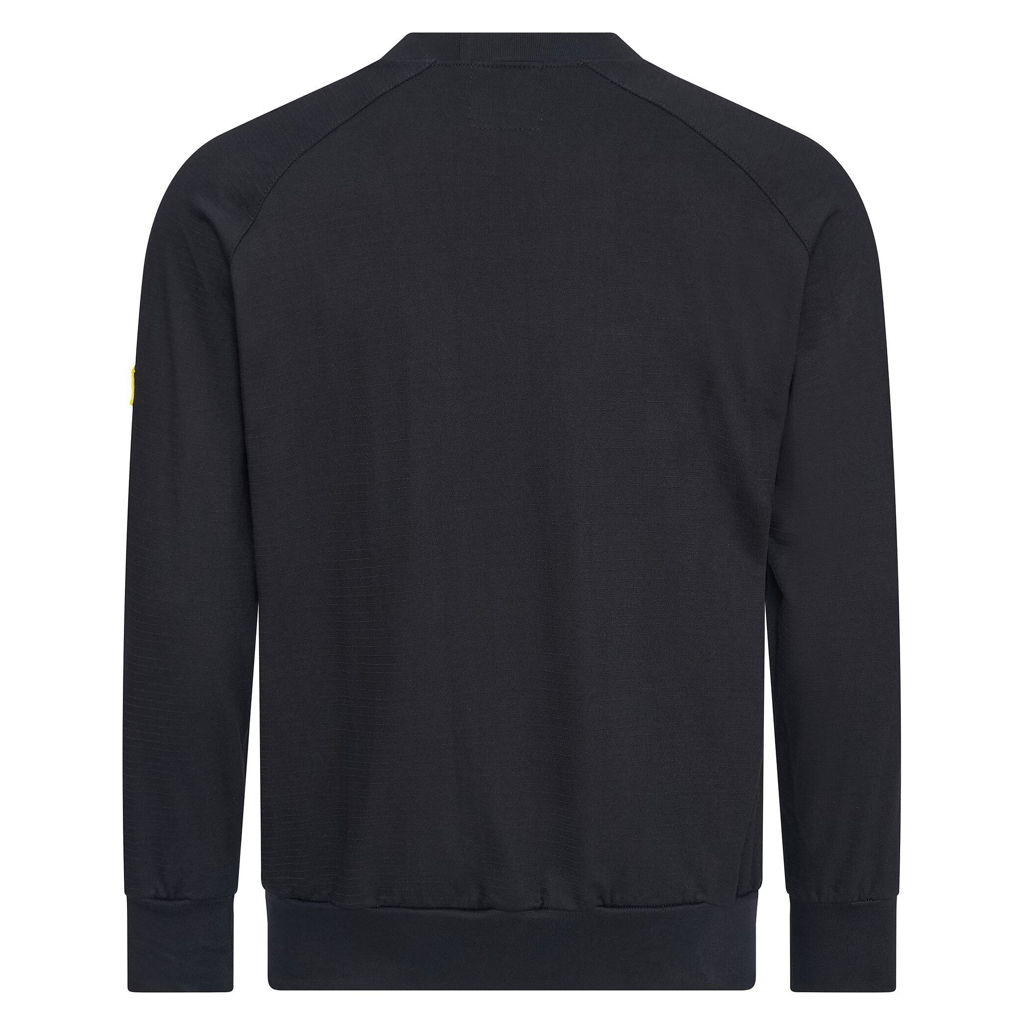 ESD Sweatshirt, Round Neck, 280 g/m², Black, Unisex, Size XXS - Safeguard SWS-THSS-BKL2XS-ROUND