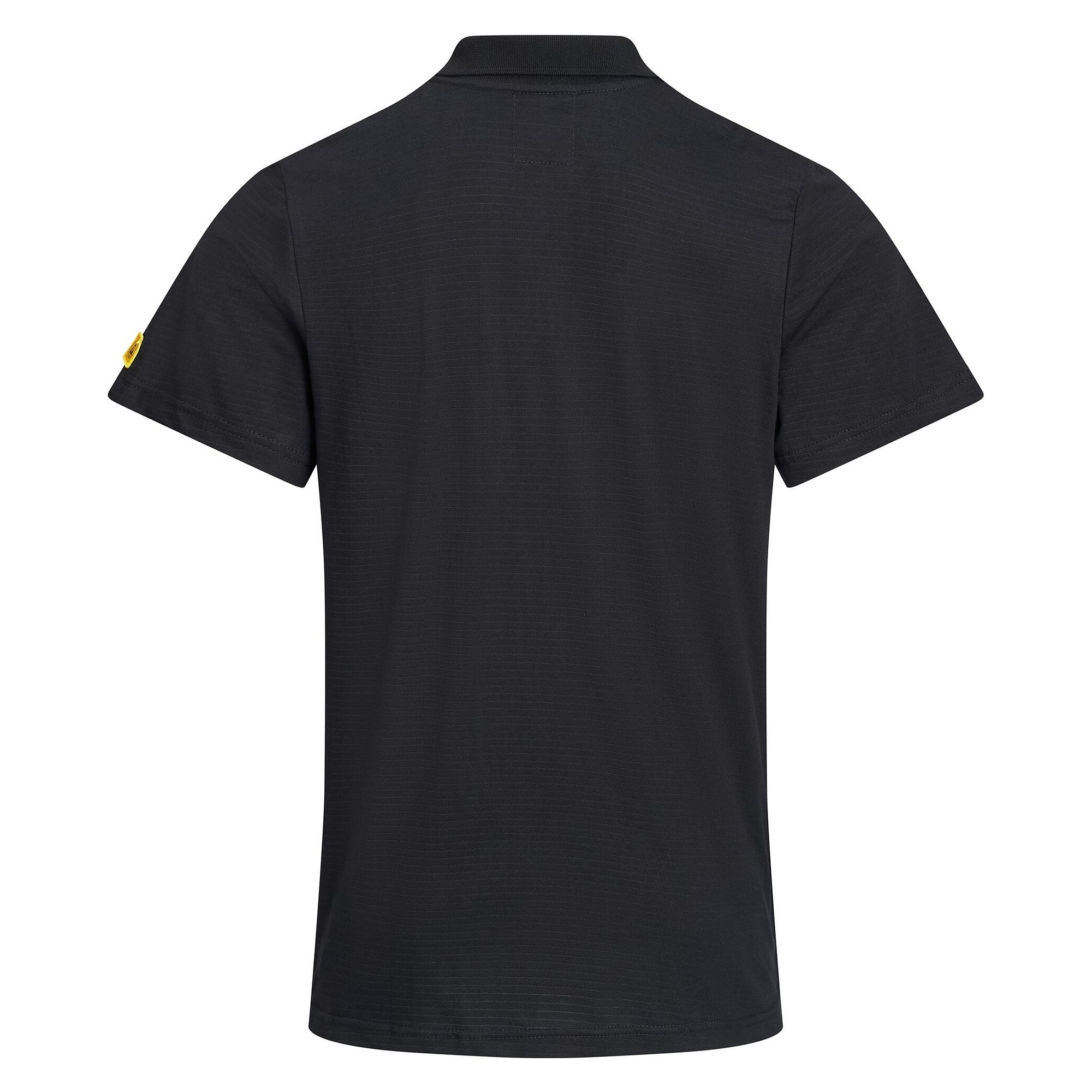 ESD Polo Shirt, Short Sleeve with Chest Pocket, 150 g/m², Black, Unisex, Size M - Safeguard PGO-TS15-BKM-FARBIG