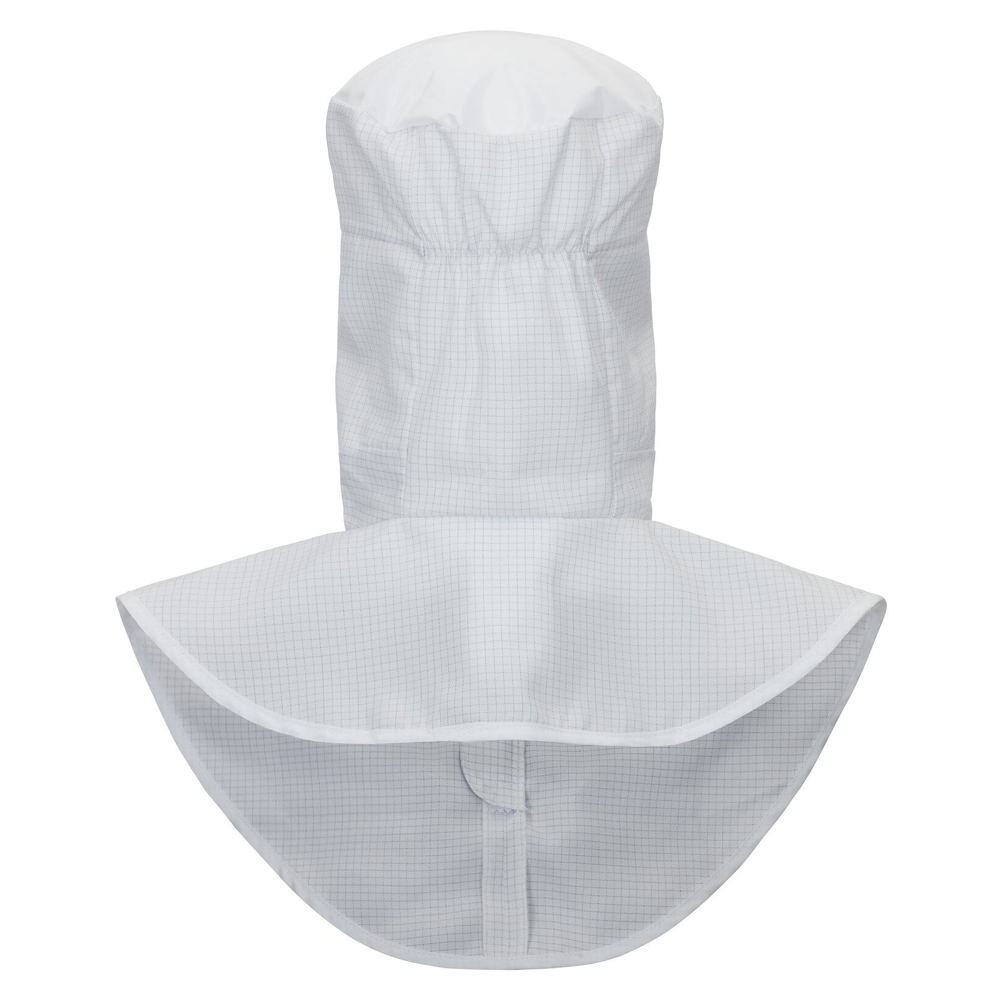 ESD-Reinraum-Kopfhaube HABETEX ESD Comfort mit Schulterteil, weiß, Größe 4/62 - HB Schutzbekleidung 08020 77004 002 10-4/62