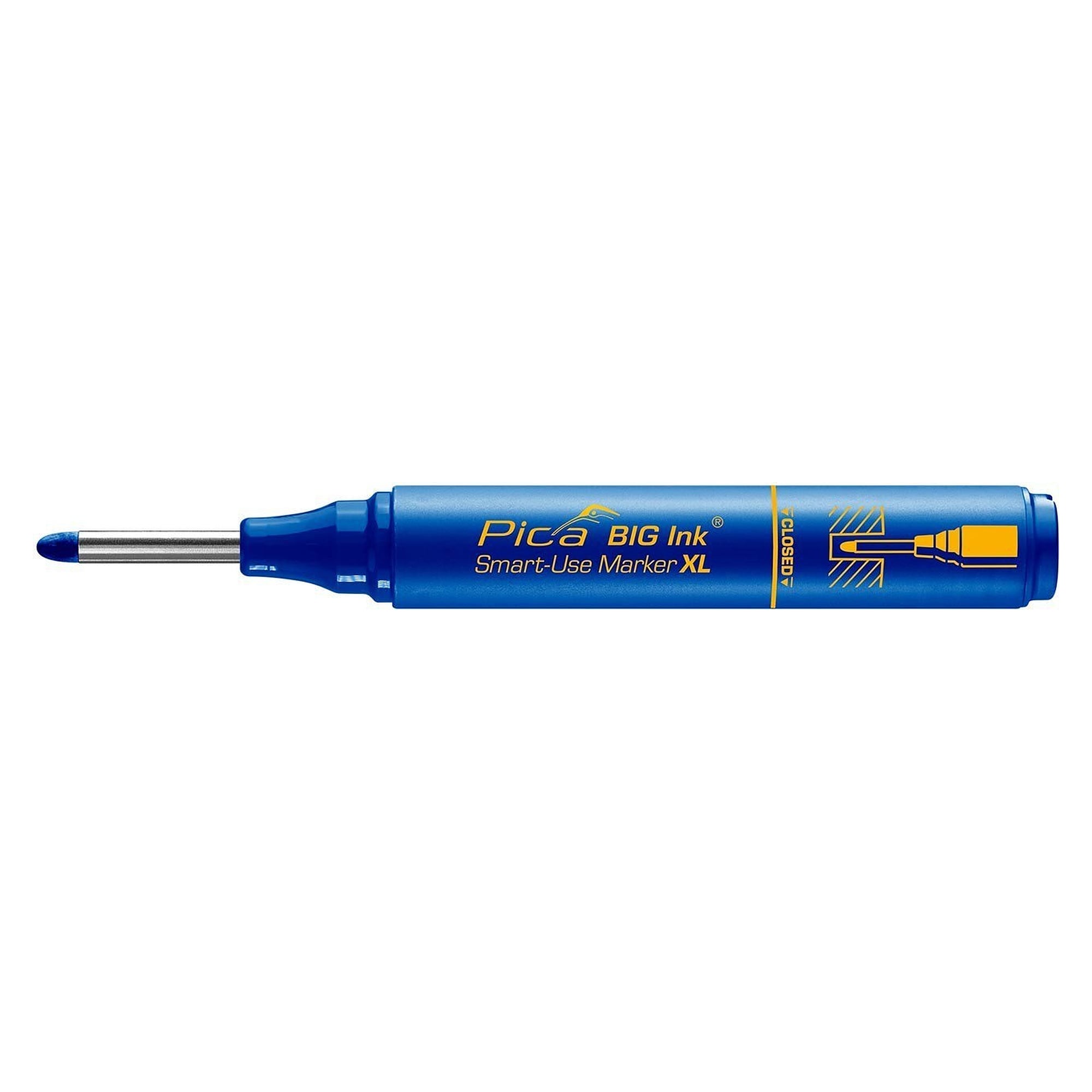 Smart-Use-Marker XL, Permanent- und Tieflochmarker in einem, blau - Pica 170/41