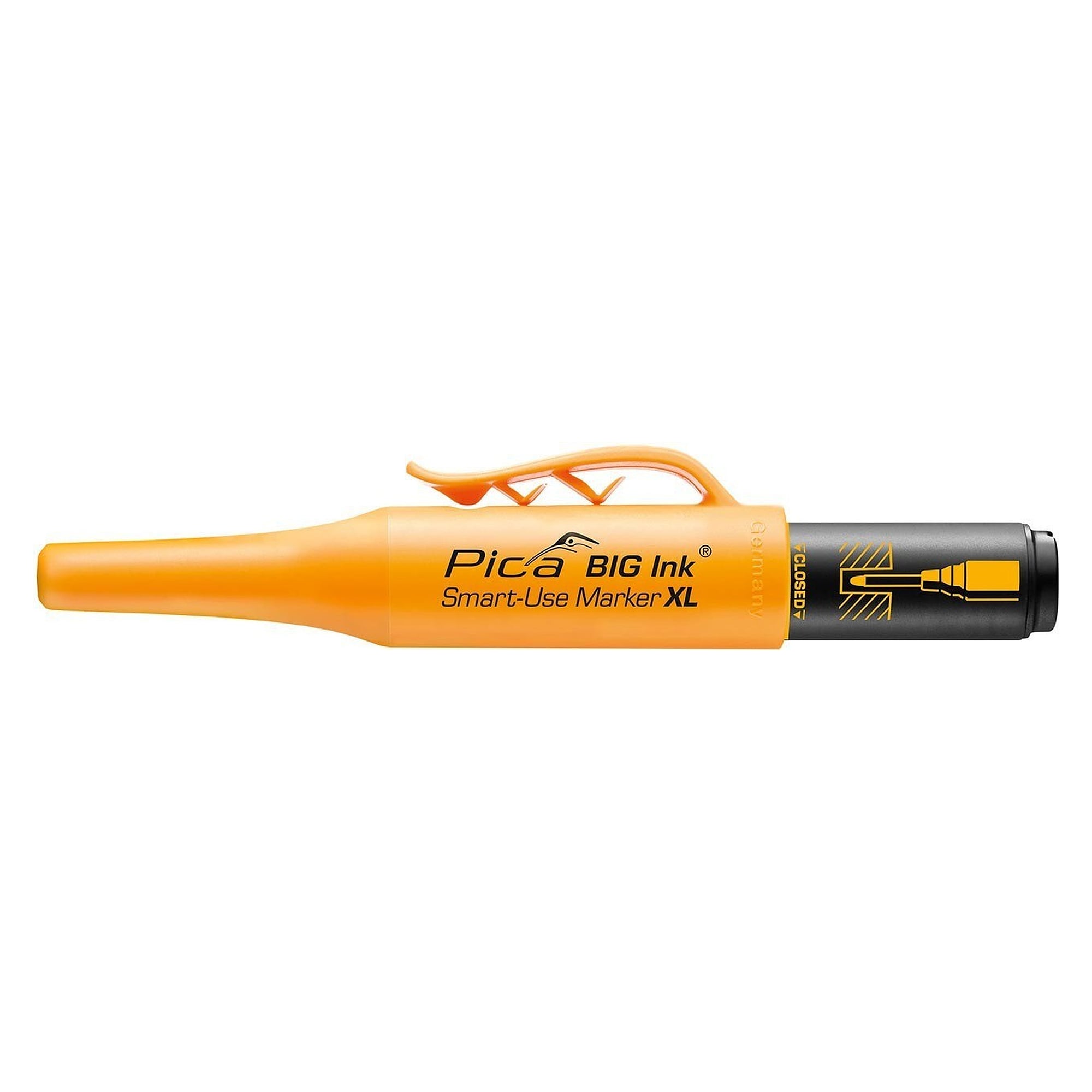 Smart-Use-Marker XL, Permanent- und Tieflochmarker in einem, schwarz - Pica 170/46