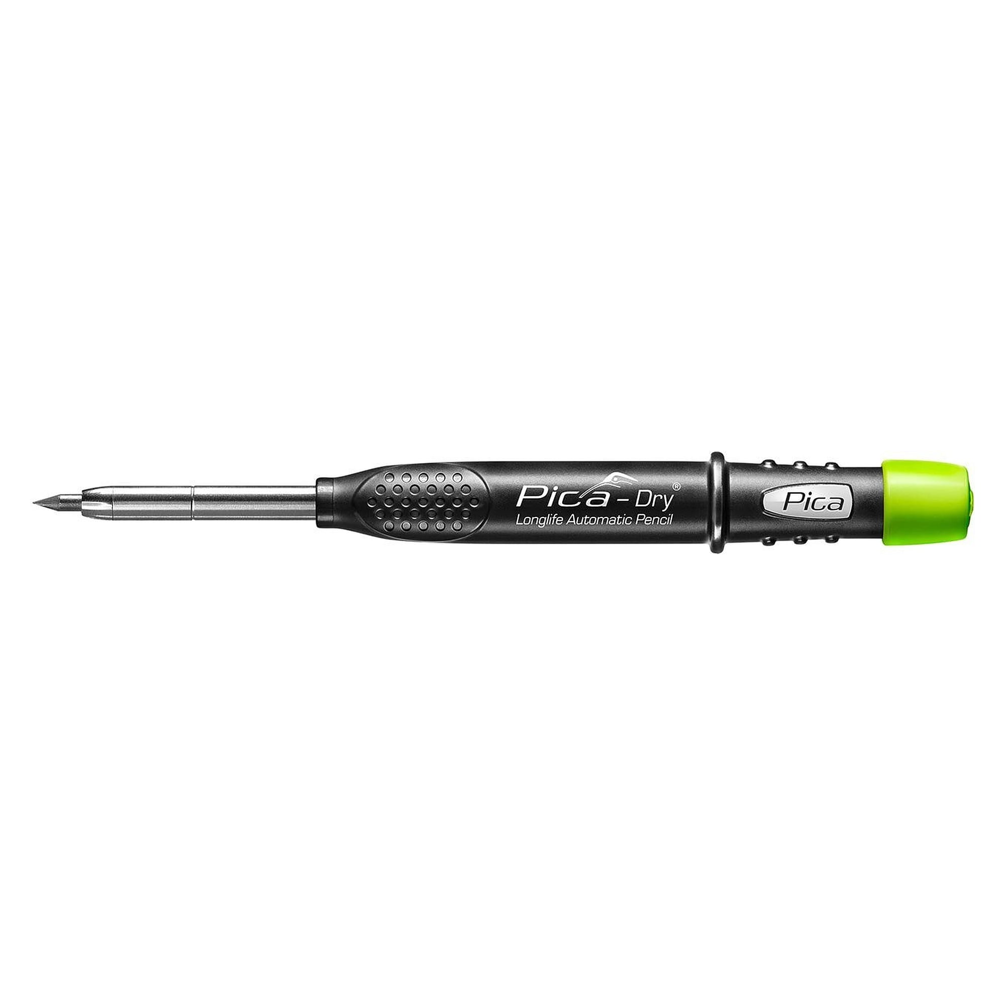 Construction marker with graphite lead, dust and moisture protected, refillable, blister pack - Pica 3030/SB