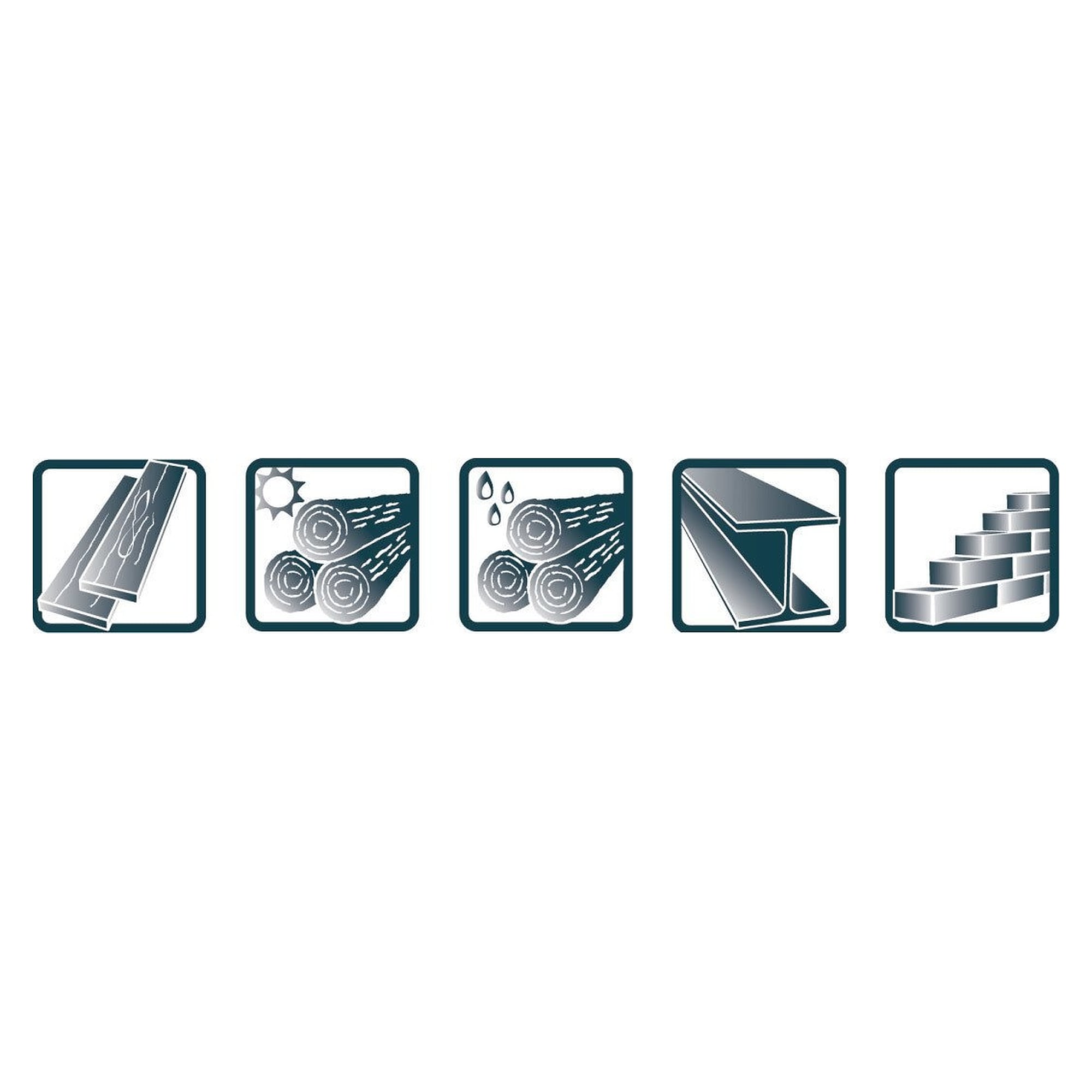 Carpenter's pencil oval 24 cm, graphite lead 2H, 100 pieces in display box - Pica 540/24-100