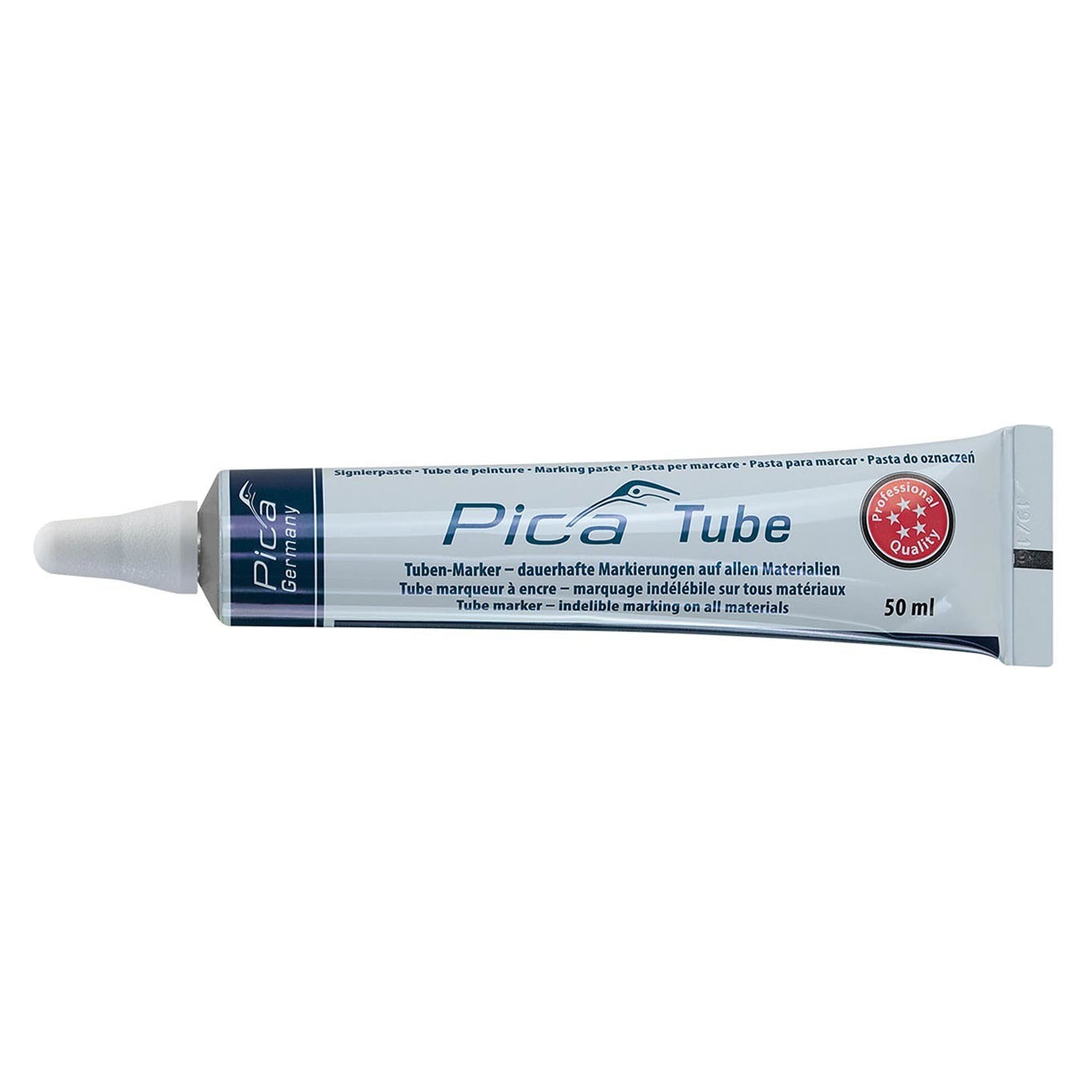 Blackboard chalk white, square 12 x 12 x 85 mm, dust-free quality, 12 pieces in a box - Pica 581-12