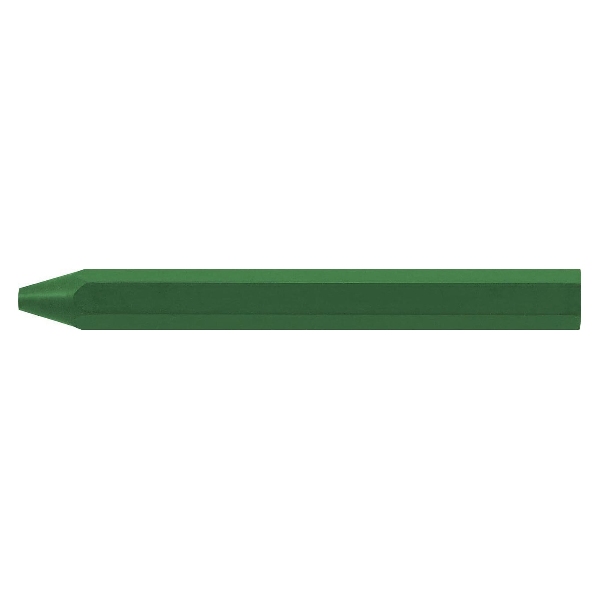 ECO marking crayon green, hexagonal Ø 11 x 110 mm, extruded and break-resistant, 12 pieces - Pica 591/36