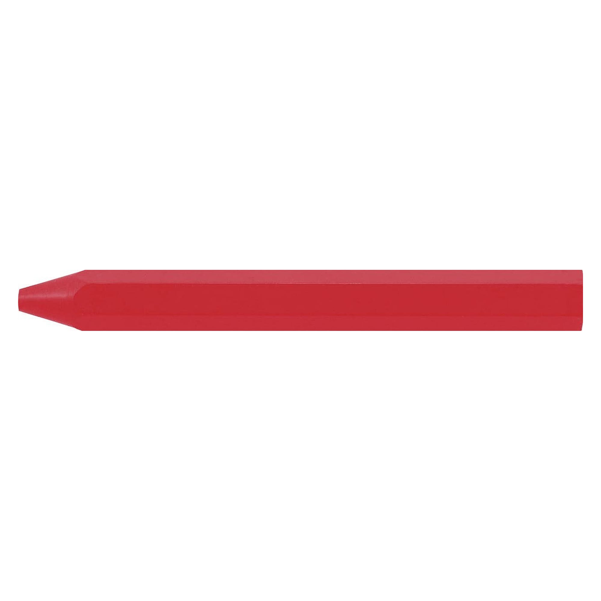 ECO marking crayon red, hexagonal Ø 11 x 110 mm, extruded and break-resistant, 12 pieces - Pica 591/40