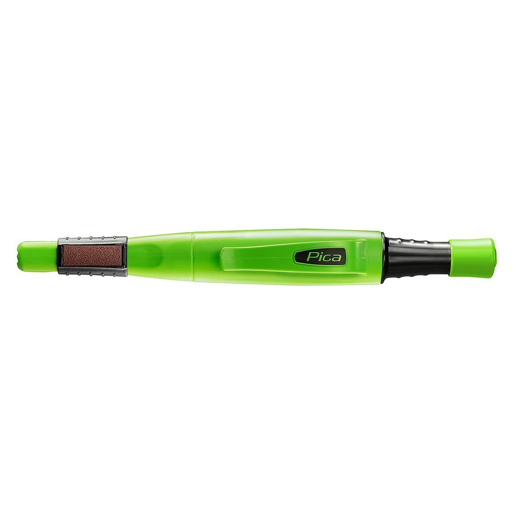 BIG DRY construction marker with automatic lead feed and lead sharpener, graphite, blister - Pica 6060/SB
