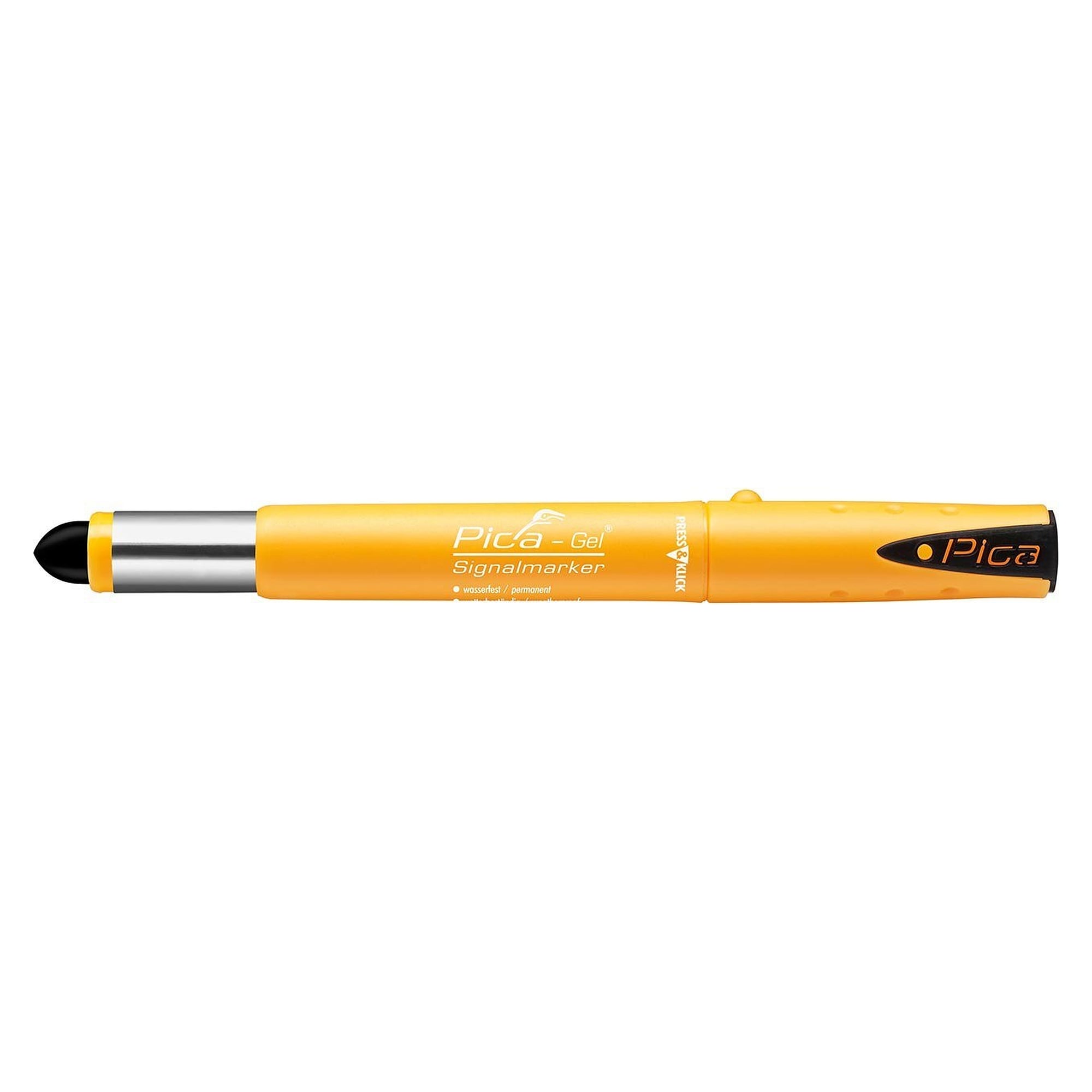 GEL signal marker black for wet, oily and rusty surfaces, heat resistant to 1000 °C - Pica 8083