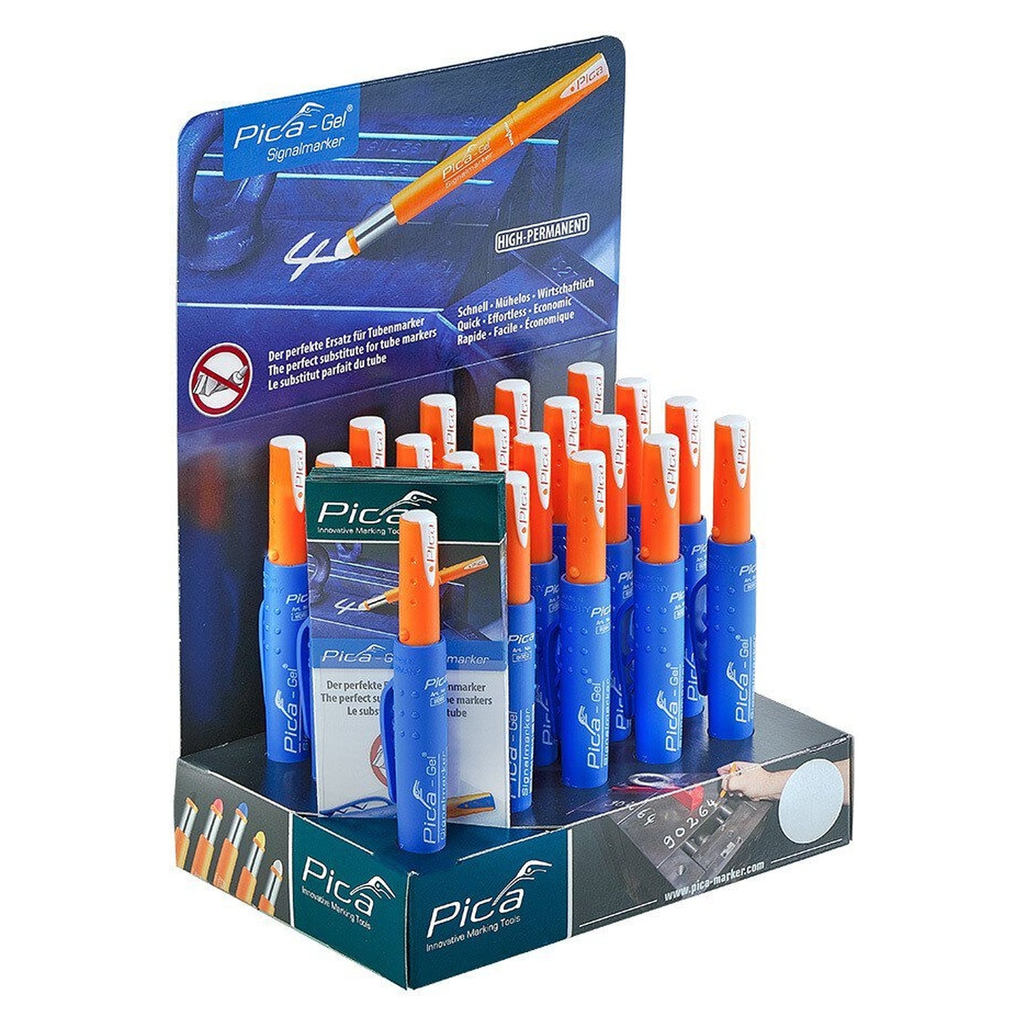 GEL signal marker counter display "Special", filled with Pica GEL markers - Pica 8025