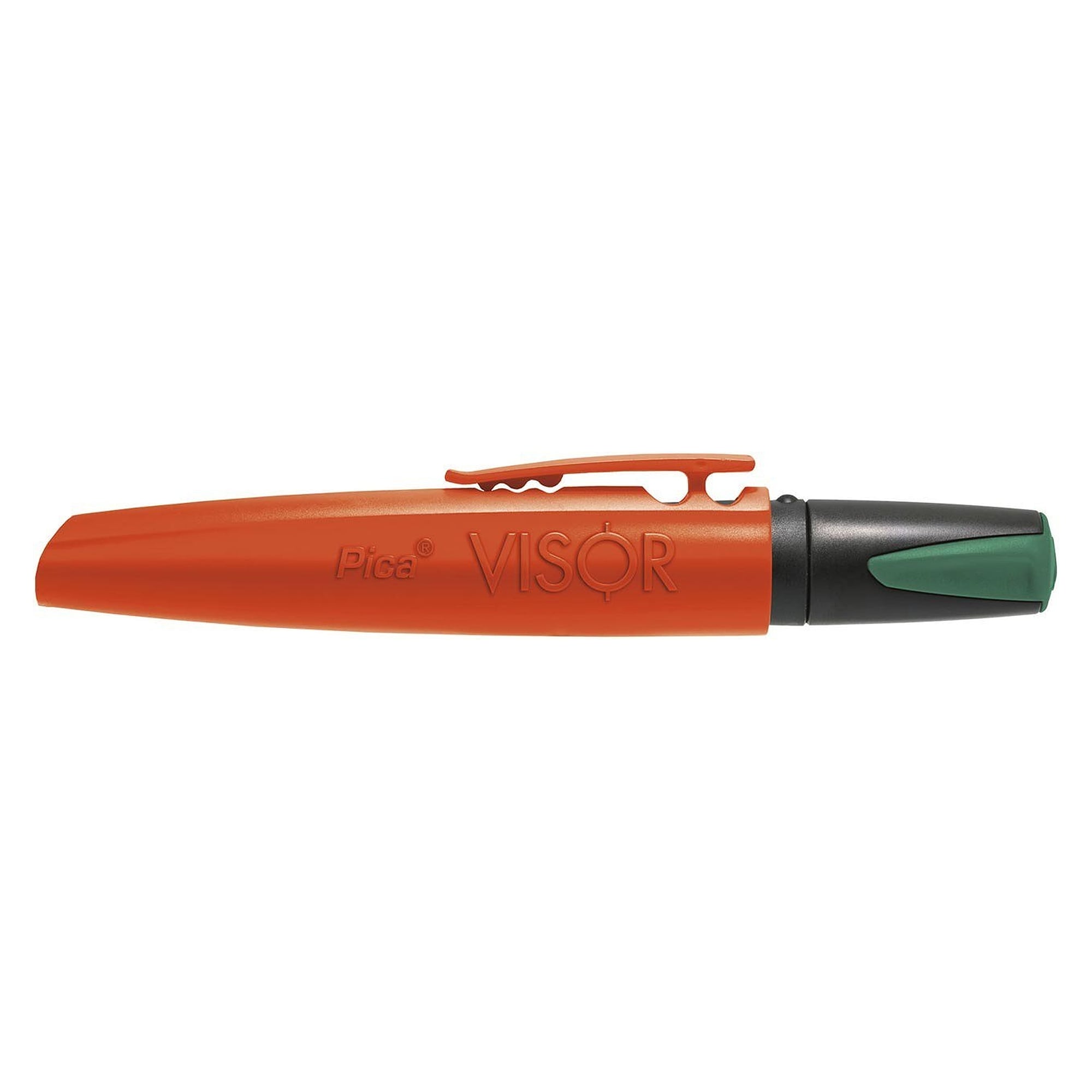 VISOR Permanentmarker grün mit Wachssignierkreide für fast alle Oberflächen - Pica 990/36