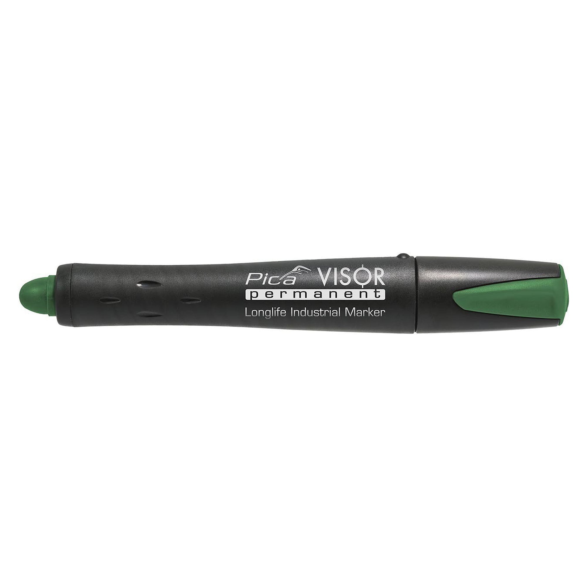 VISOR Permanentmarker grün mit Wachssignierkreide für fast alle Oberflächen - Pica 990/36