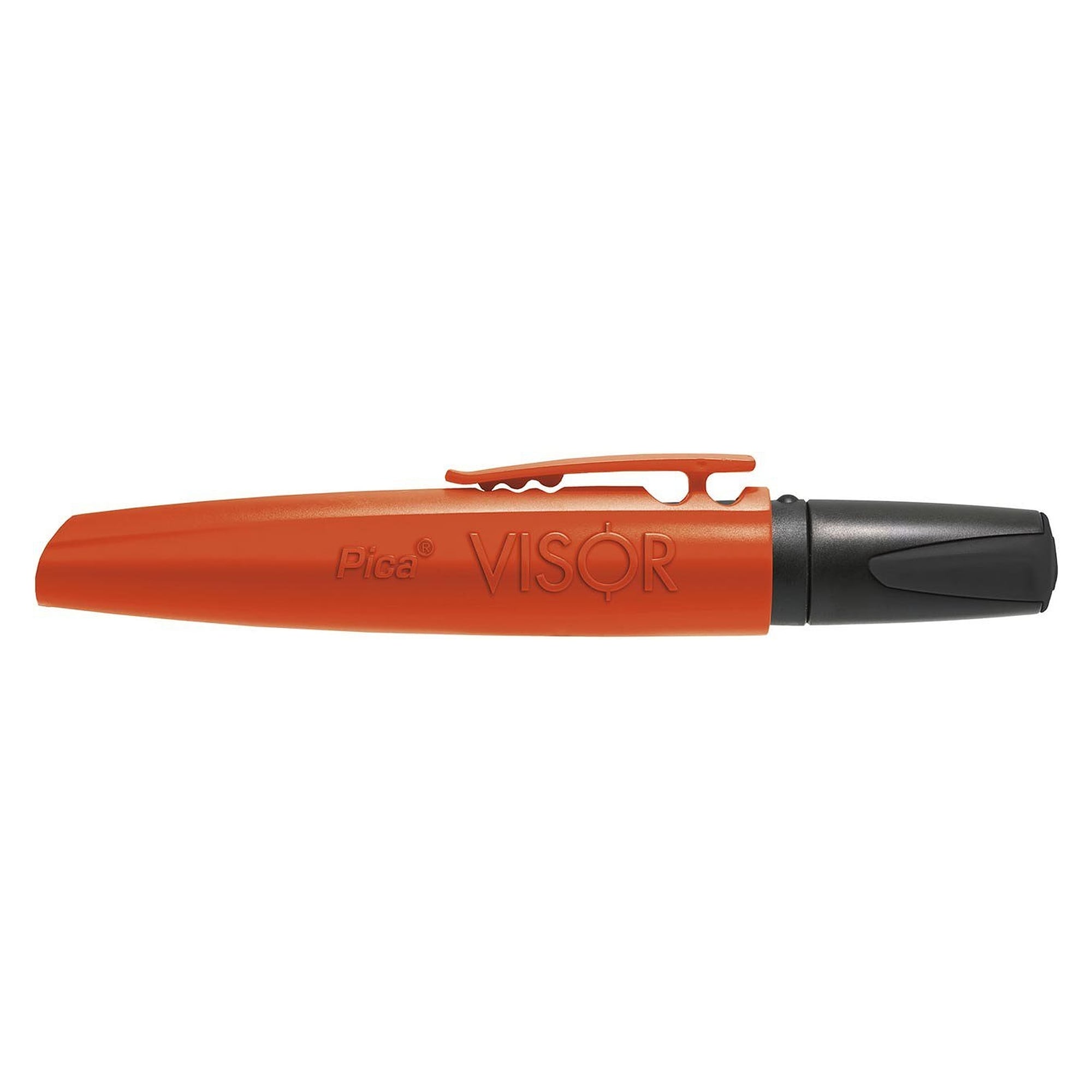 VISOR Permanentmarker schwarz mit Wachssignierkreide für fast alle Oberflächen - Pica 990/46