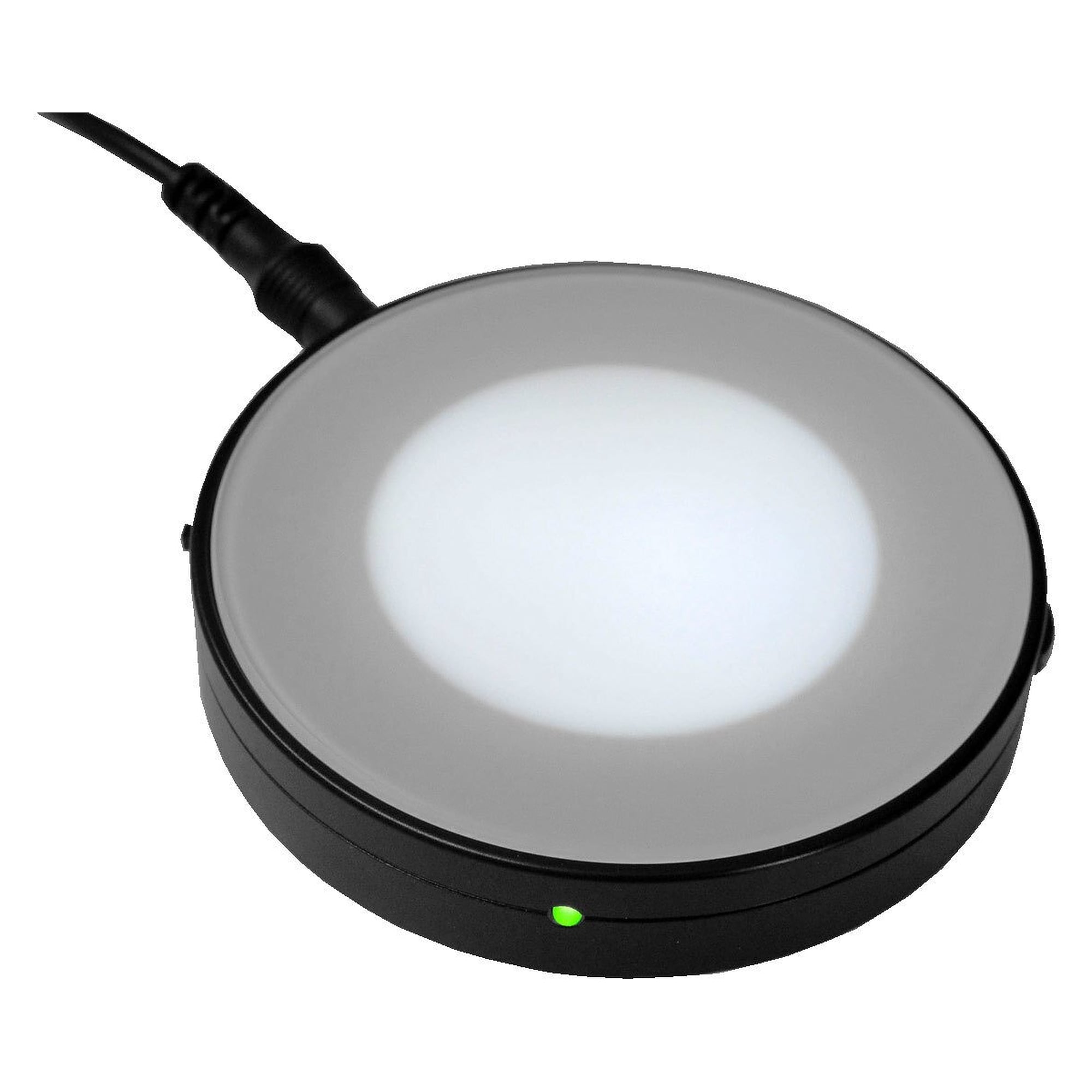 Système de lumière transmise Easy LED Ø 84 mm, 5600 K, réglable en continu, avec alimentation - Pulch & Lorenz 600.400