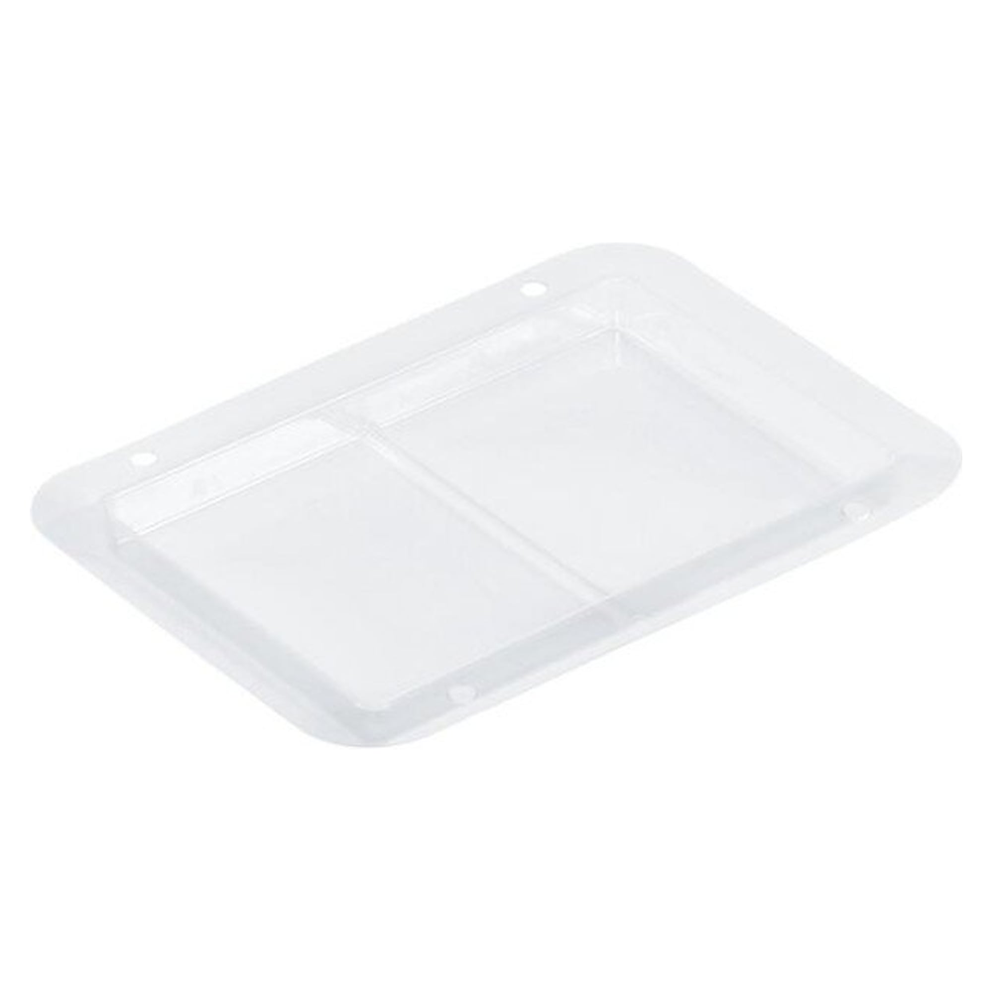 Lid SGL standard LL for containers 200 x 150 mm, APET, white - WEZ 1007557