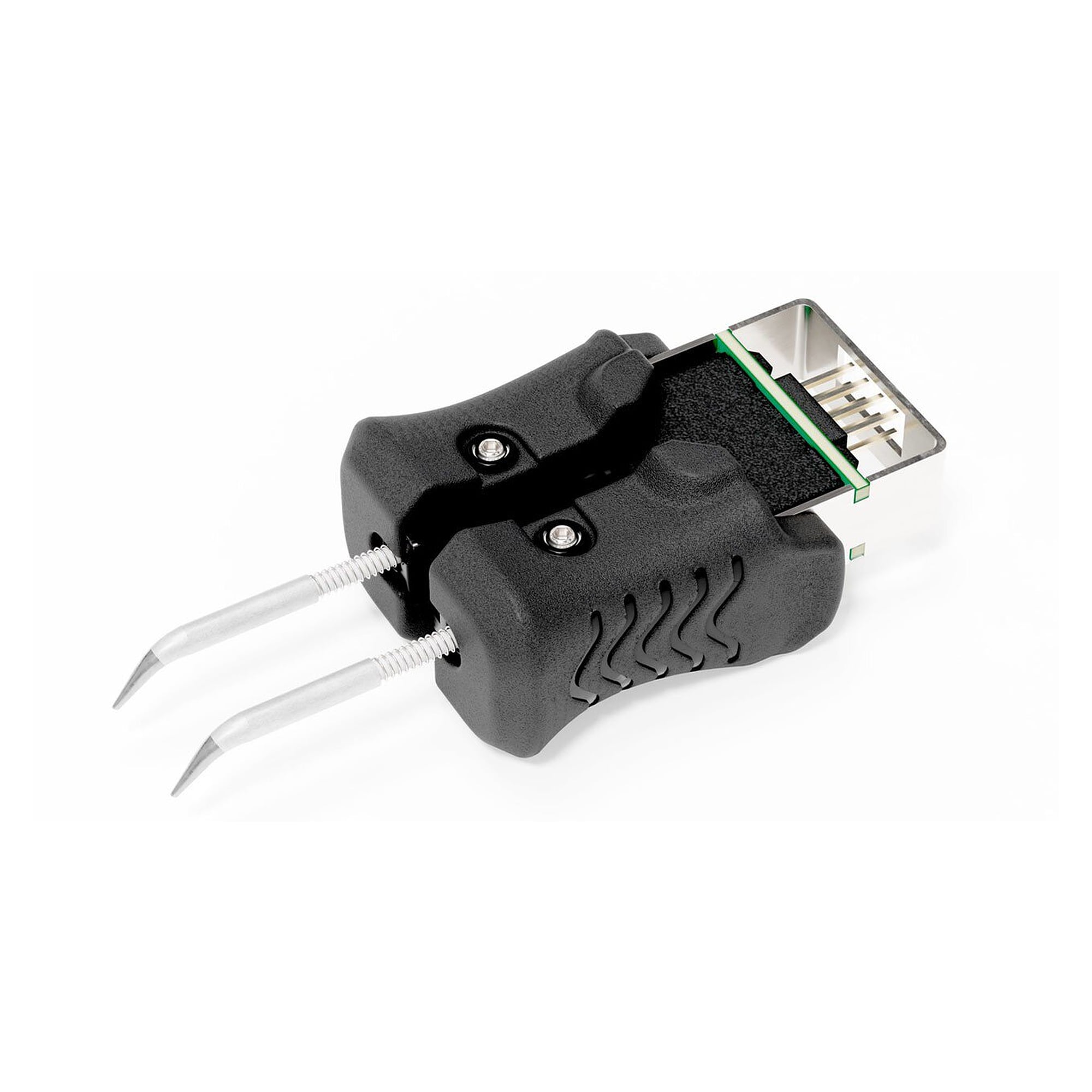 Micro Entlötpinzetten Spitze meißelförmig gebogen 0,7 x 0,4 mm, 2 x 40 W - Weller T0050115999