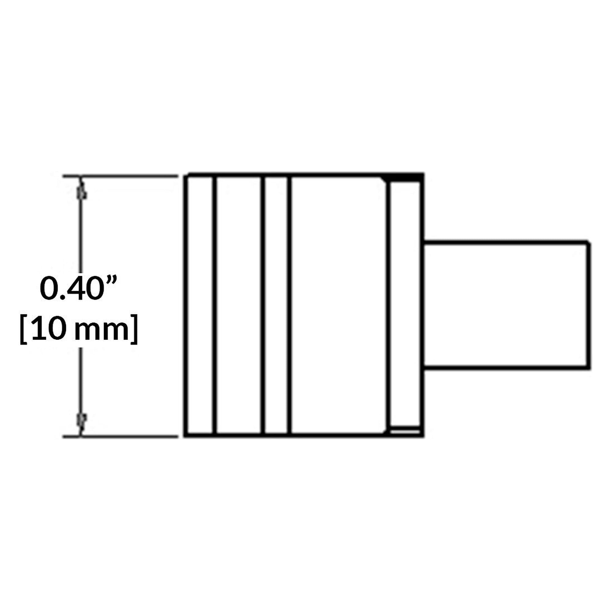 Blade rework tip 10 mm, 600 series, 357 °C, for MX systems - Metcal SMTC-0BL100