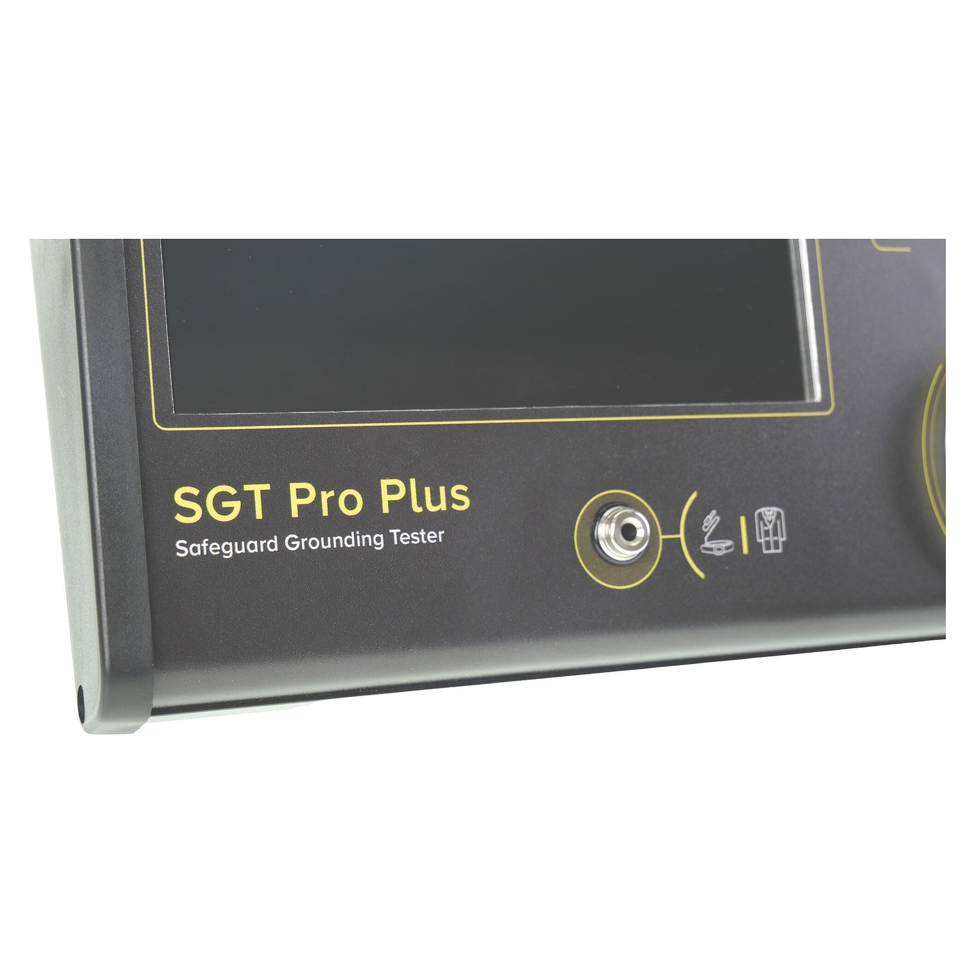 ESD grounding tester SGT Pro Plus with LCD display and double foot electrode, RFID - Safeguard SafeGuard-SGT-ProPlus