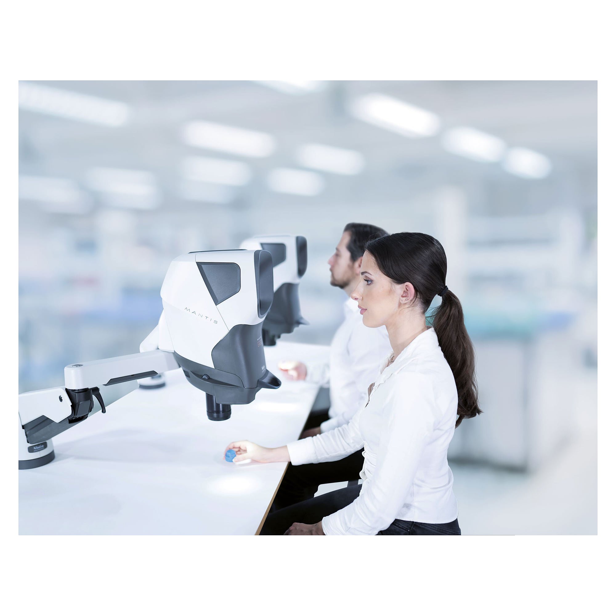 Okularloser Stereomikroskopkopf mit HD-Kamera, Vergrößerung 3x bis 15x - Vision MPH001