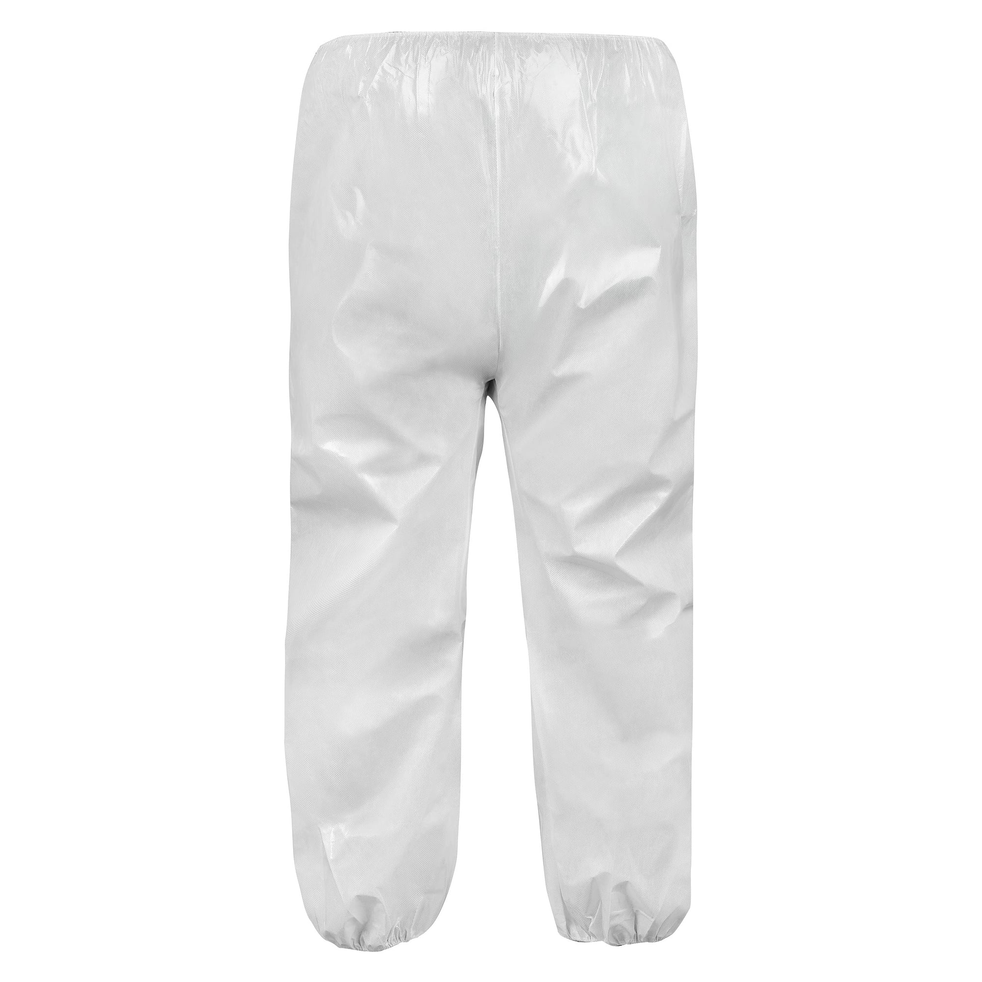Pantalon de protection chimique ChemMax 2 à taille élastique, type 3B, CE cat. III, blanc, XL - DS Safety Wear CM2HO-XL