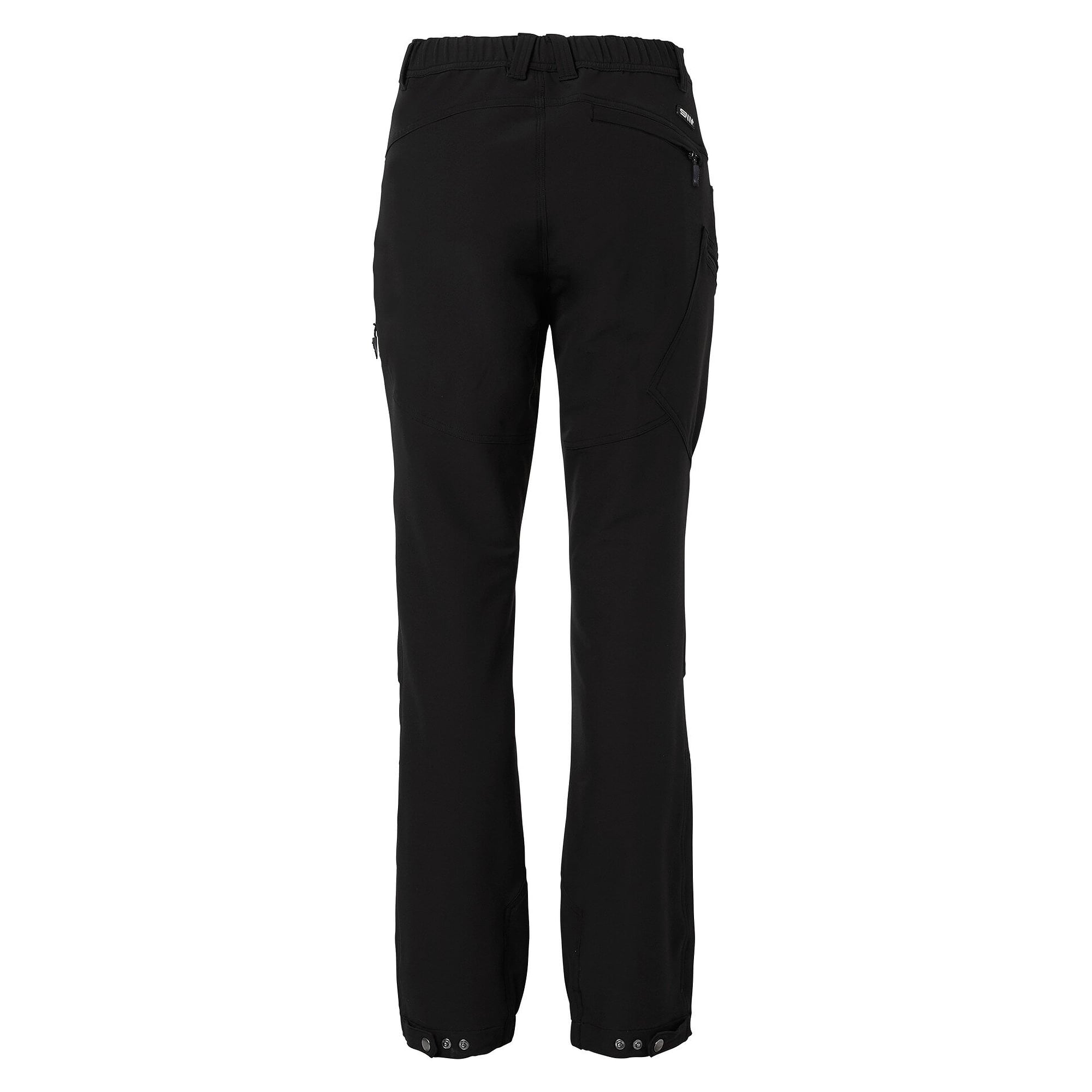 Stretch-Arbeitshose Wega Damen, 5 Taschen, Schwarz, Größe 36L - South West 1000376001136