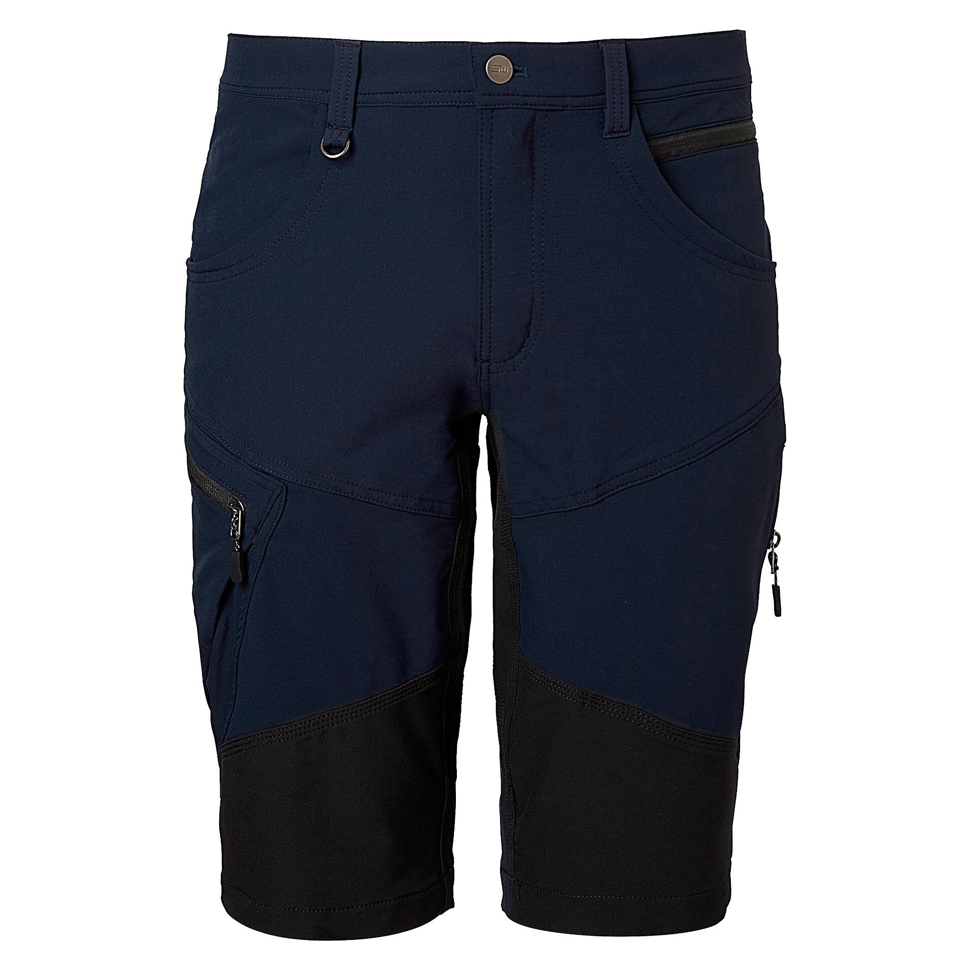 Kurze Arbeitshose Wiggo für Herren, 5-Pocket-Stretch, marineblau, Größe 54 - South West 1000377403054