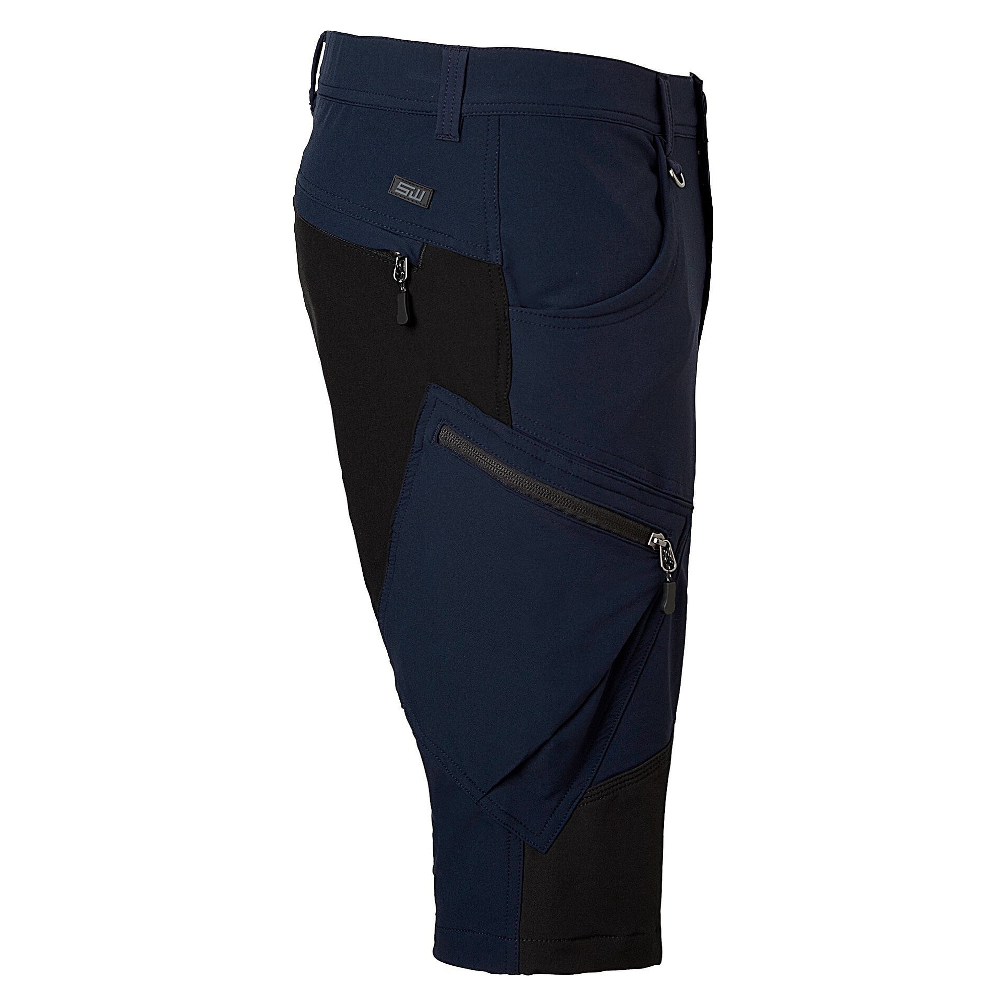 Short de travail Wiggo pour homme, 5 poches stretch, bleu marine, taille 54 - South West 1000377403054