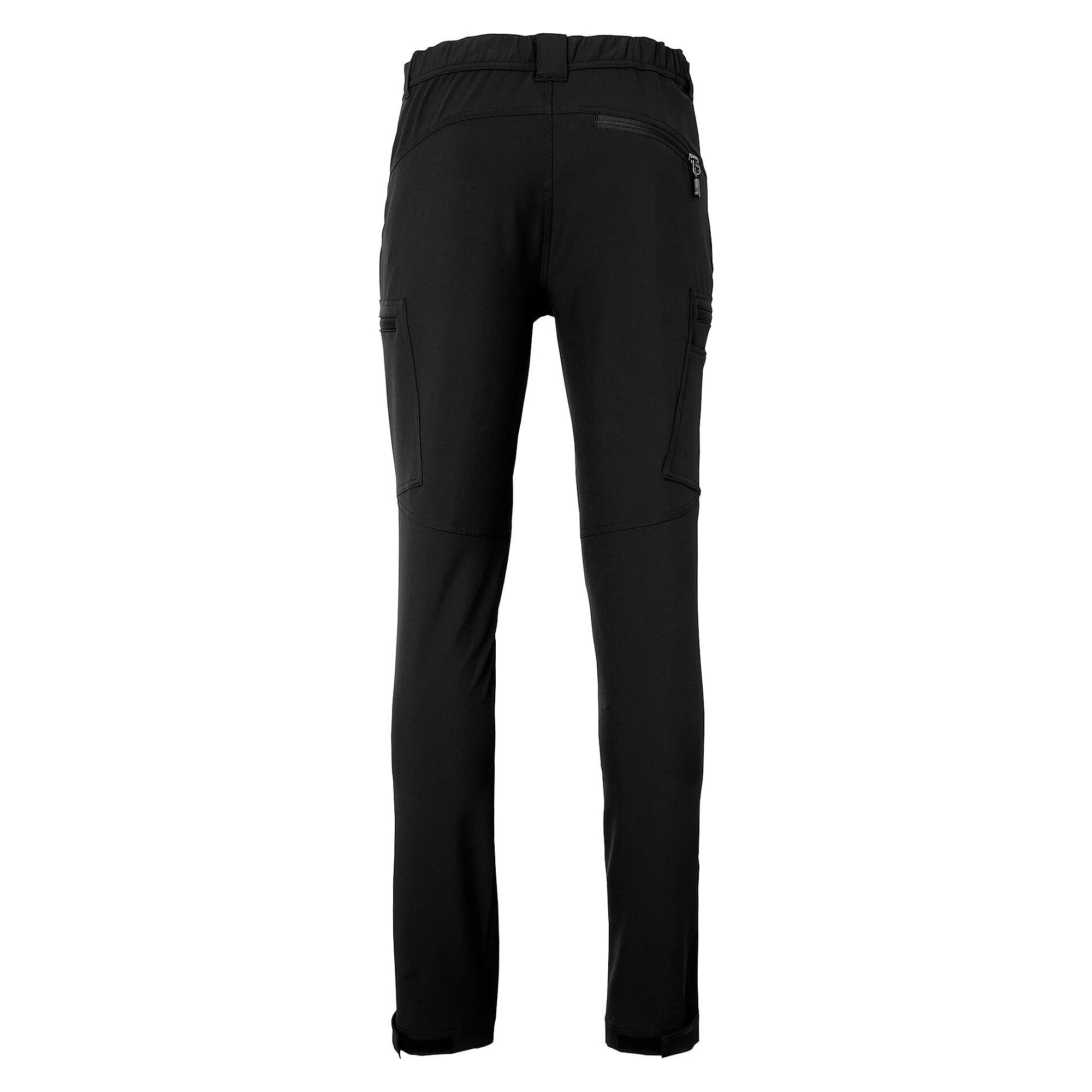 Arbeitshose Milton aus recyceltem Stretch-Polyester, Herren, schwarz, Größe 48 - South West 1000379001048