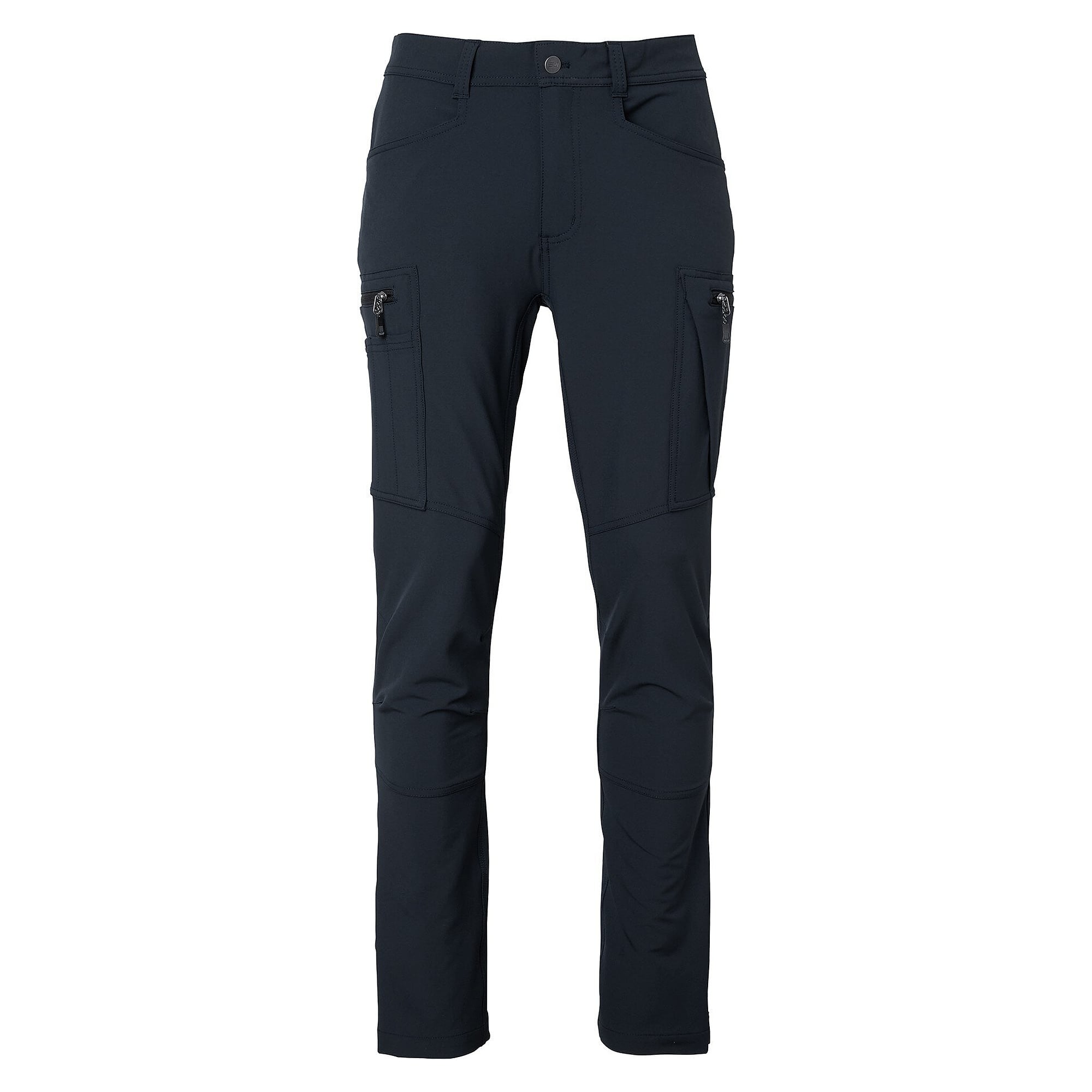 Herren-Arbeitshose Milton aus recyceltem Polyester mit Stretch, dunkles Navyblau, Größe 44 - South West 1000379401044
