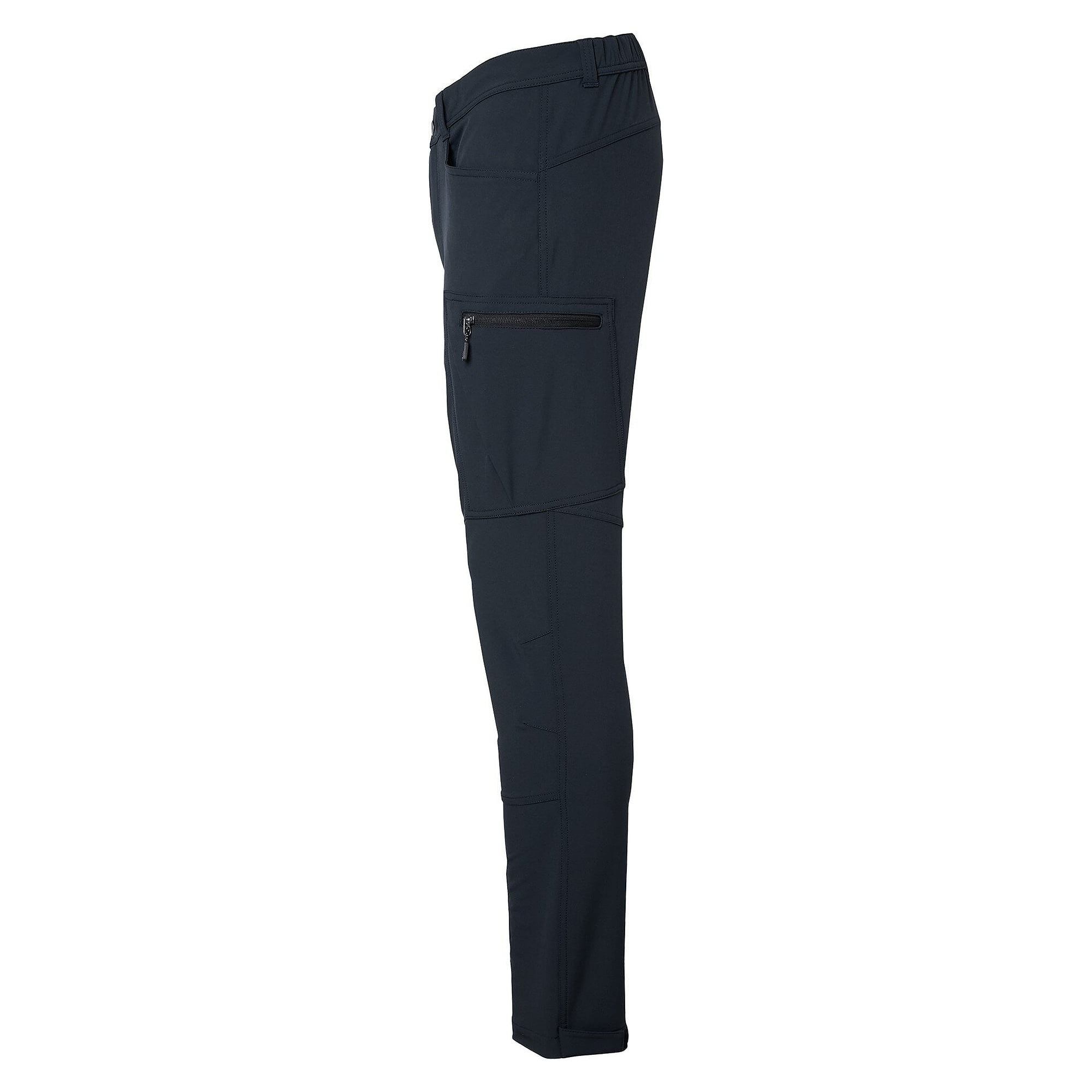 Herren-Arbeitshose Milton aus recyceltem Polyester mit Stretch, dunkles Navyblau, Größe 44 - South West 1000379401044