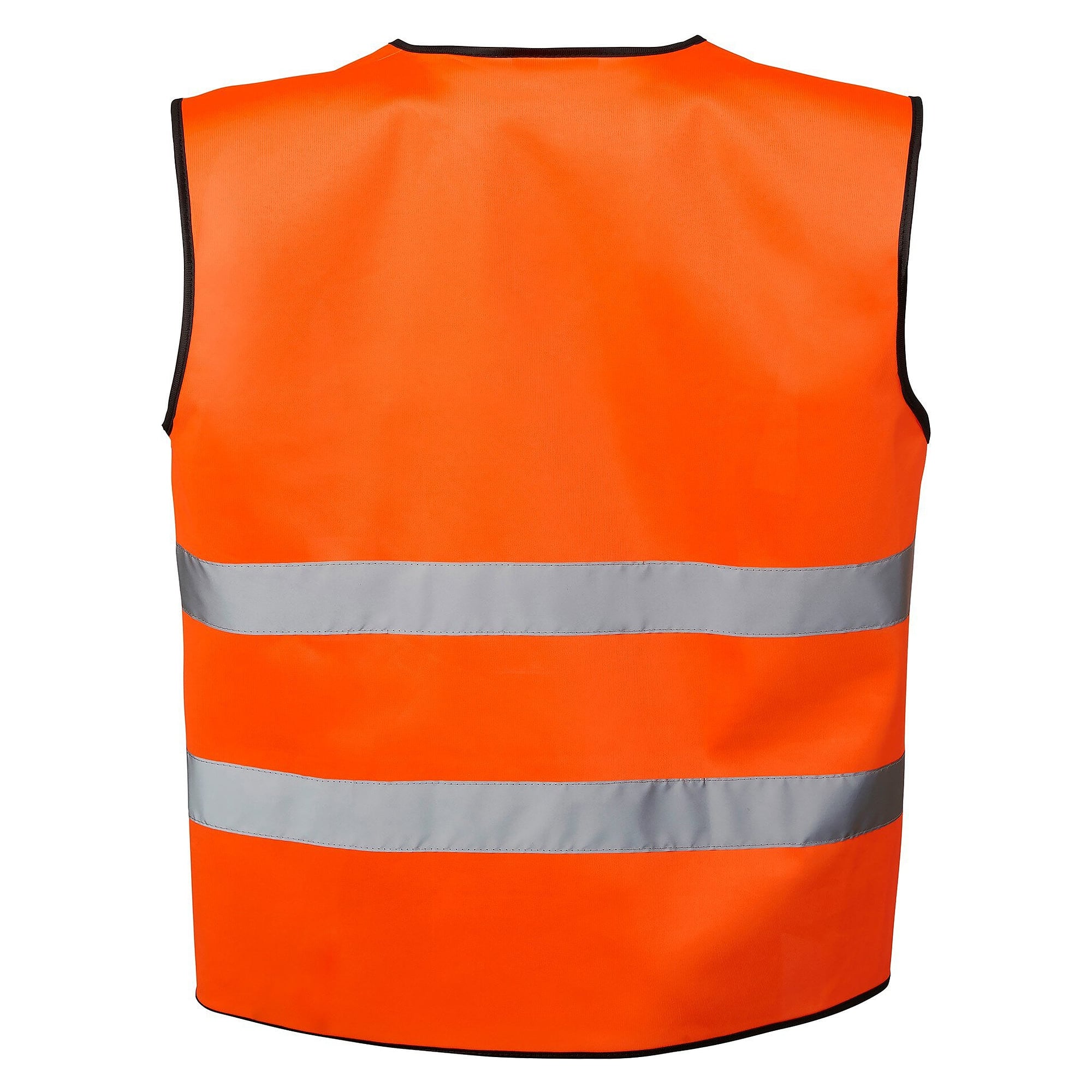 Warnweste 134 EN ISO 20471 Klasse 2 mit Klettverschluss, fluoreszierendes Orange, Einheitsgröße - Top Swede 1000699811001