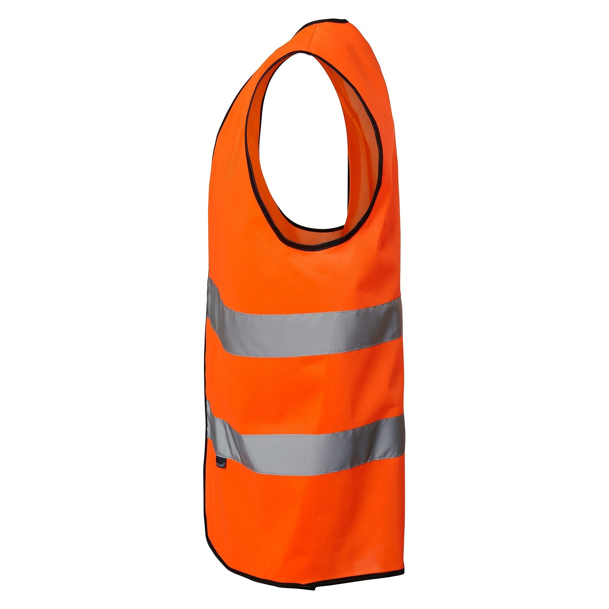 Warnweste 134 EN ISO 20471 Klasse 2 mit Klettverschluss, fluoreszierendes Orange, Einheitsgröße - Top Swede 1000699811001