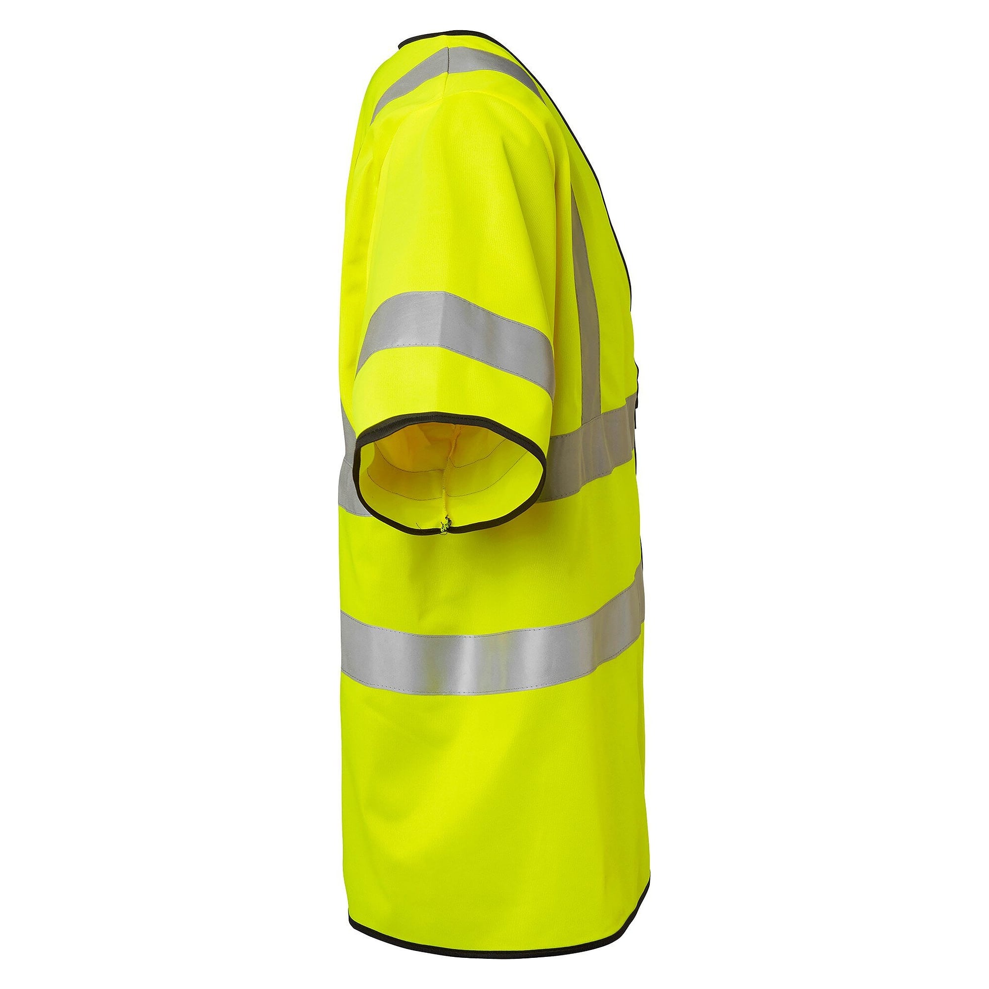 Gilet haute visibilité 135 zippé, EN ISO 20471 classe 3, jaune fluorescent, taille unique - Top Swede 1000702712001