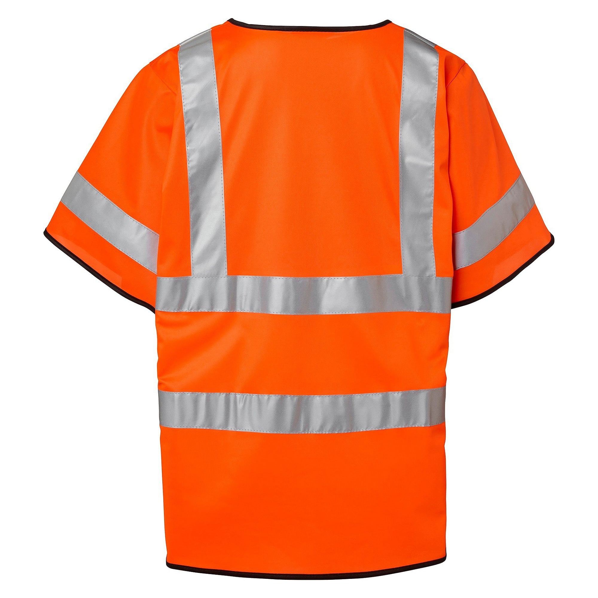Warnweste 135 mit Reißverschluss, EN ISO 20471 Klasse 3, fluoreszierend orange, Einheitsgröße - Top Swede 1000702811001