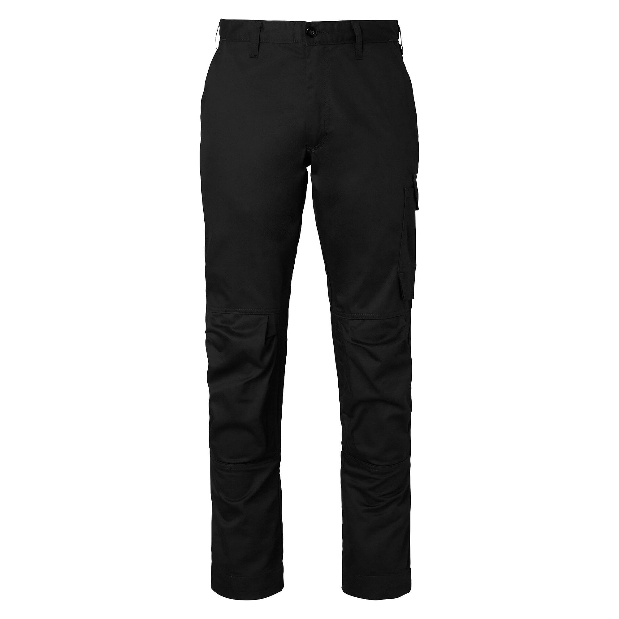 Lange Arbeitshose 166 mit Knie- und Beintaschen, unisex, schwarz, Größe 27 - Top Swede 1000723001108