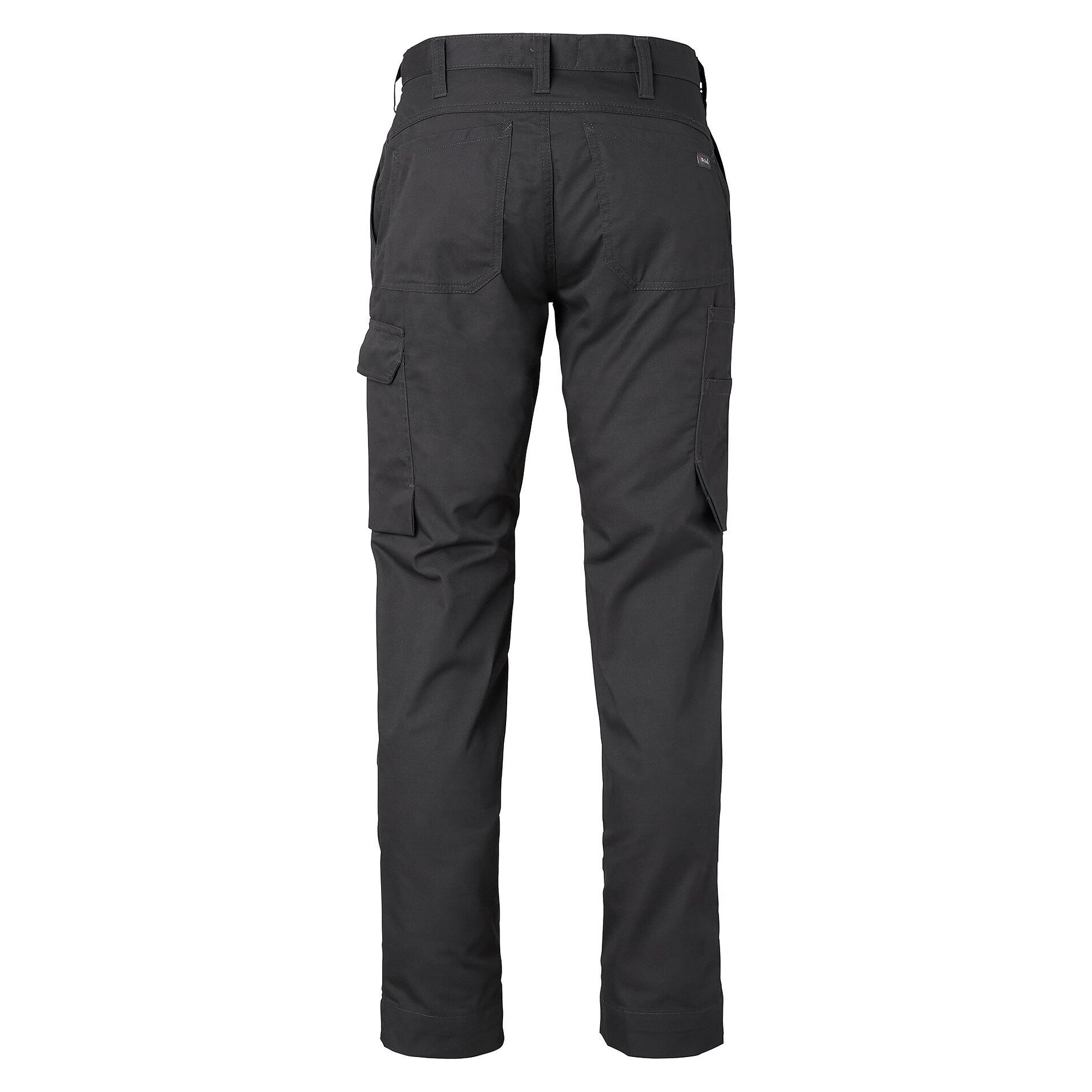 Lange Berufshose 166 mit Knietaschen und Beintasche mit Handyfach, dunkelgrau, Größe 106 - Top Swede 1000723021152