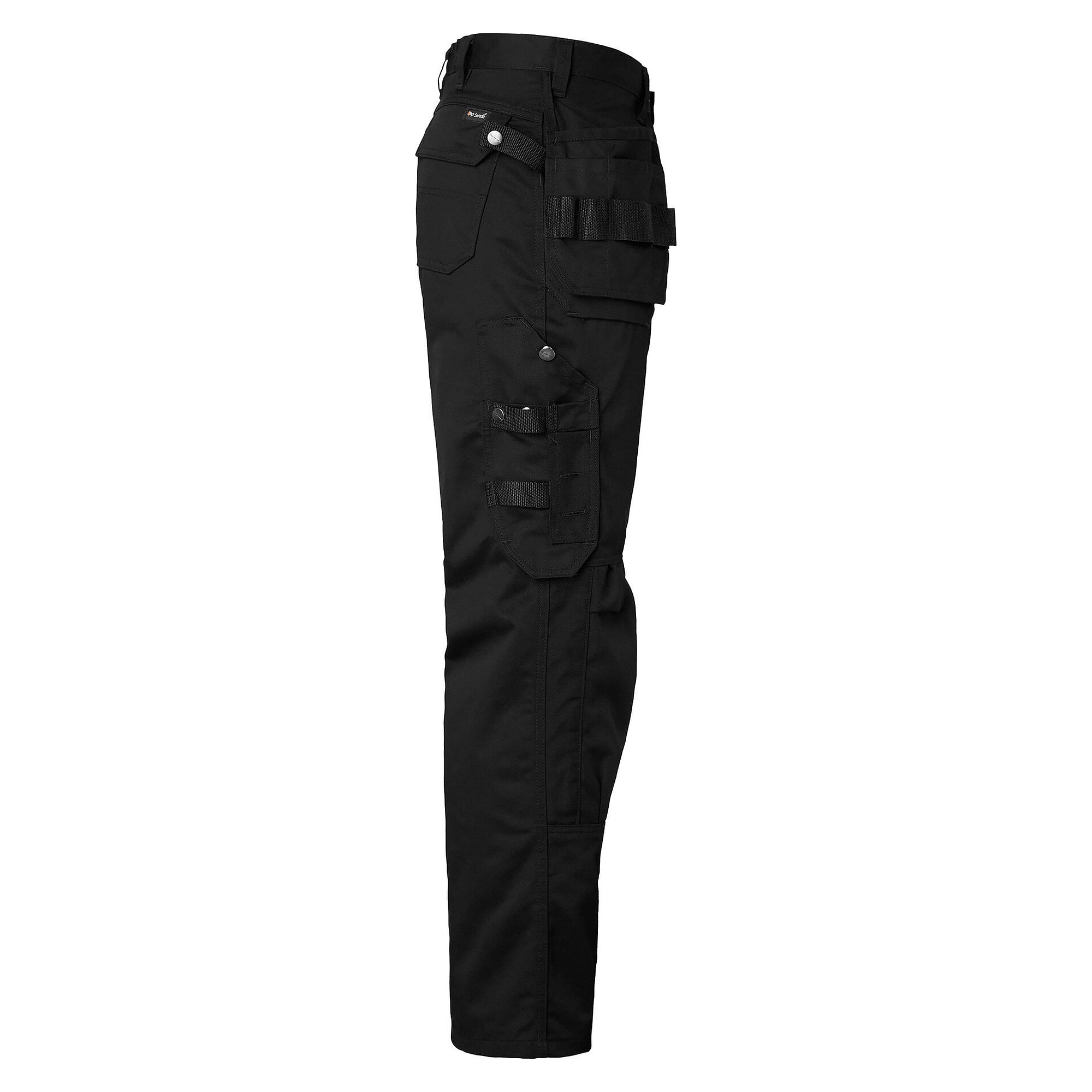 Handwerkerhose 193 mit CORDURA-Knietaschen und Nageltaschen, schwarz, Größe 30 - Top Swede 1000737001120