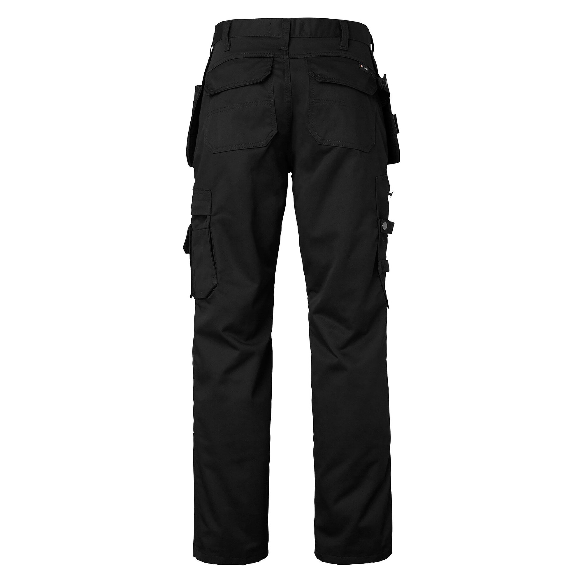 Handwerkerhose 193 mit CORDURA-Knietaschen und Nageltaschen, schwarz, Größe 114 - Top Swede 1000737001156