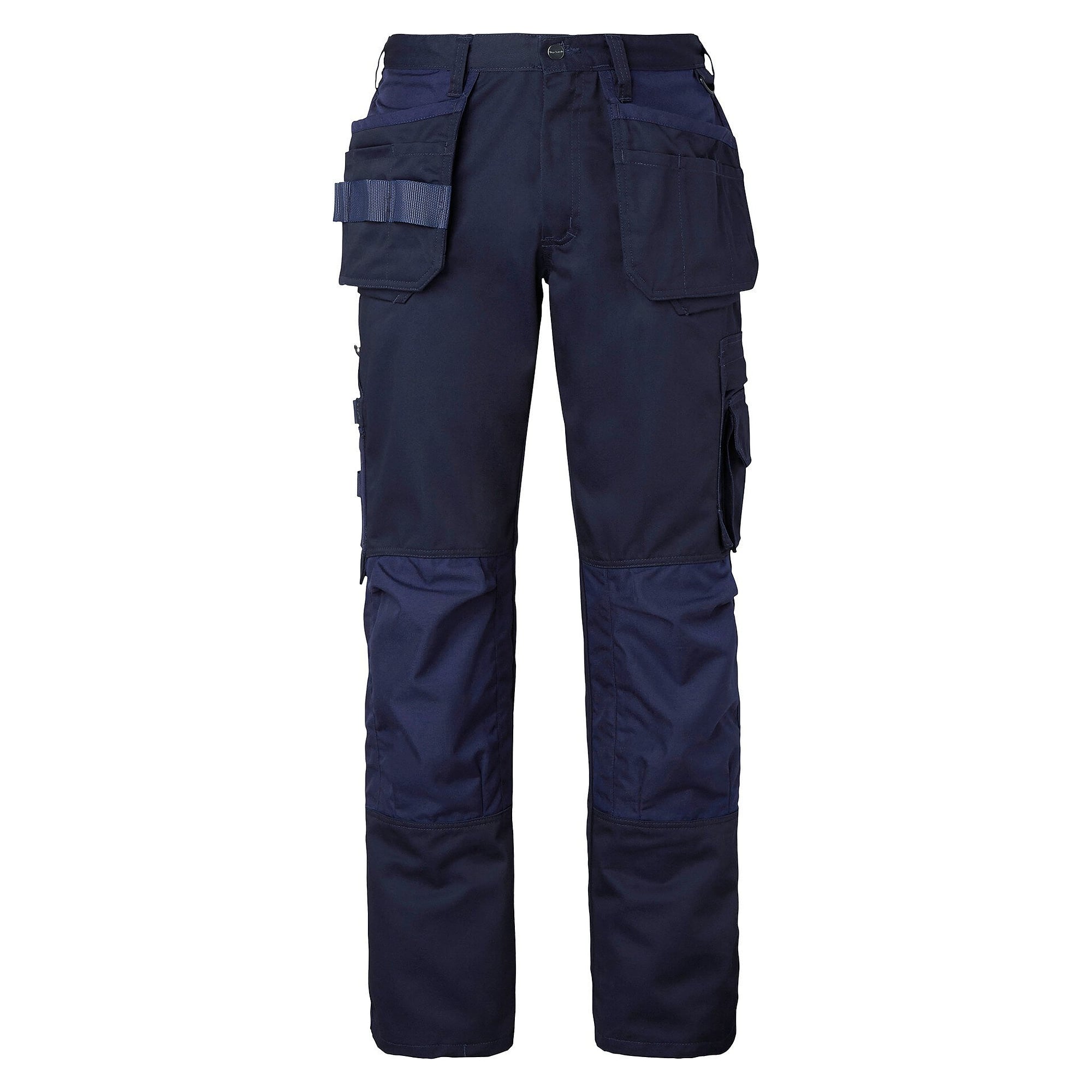 Lange Handwerkerhose 193 mit Knie- und Nageltaschen, Unisex, navy, Gr. 46 - Top Swede 1000737403046