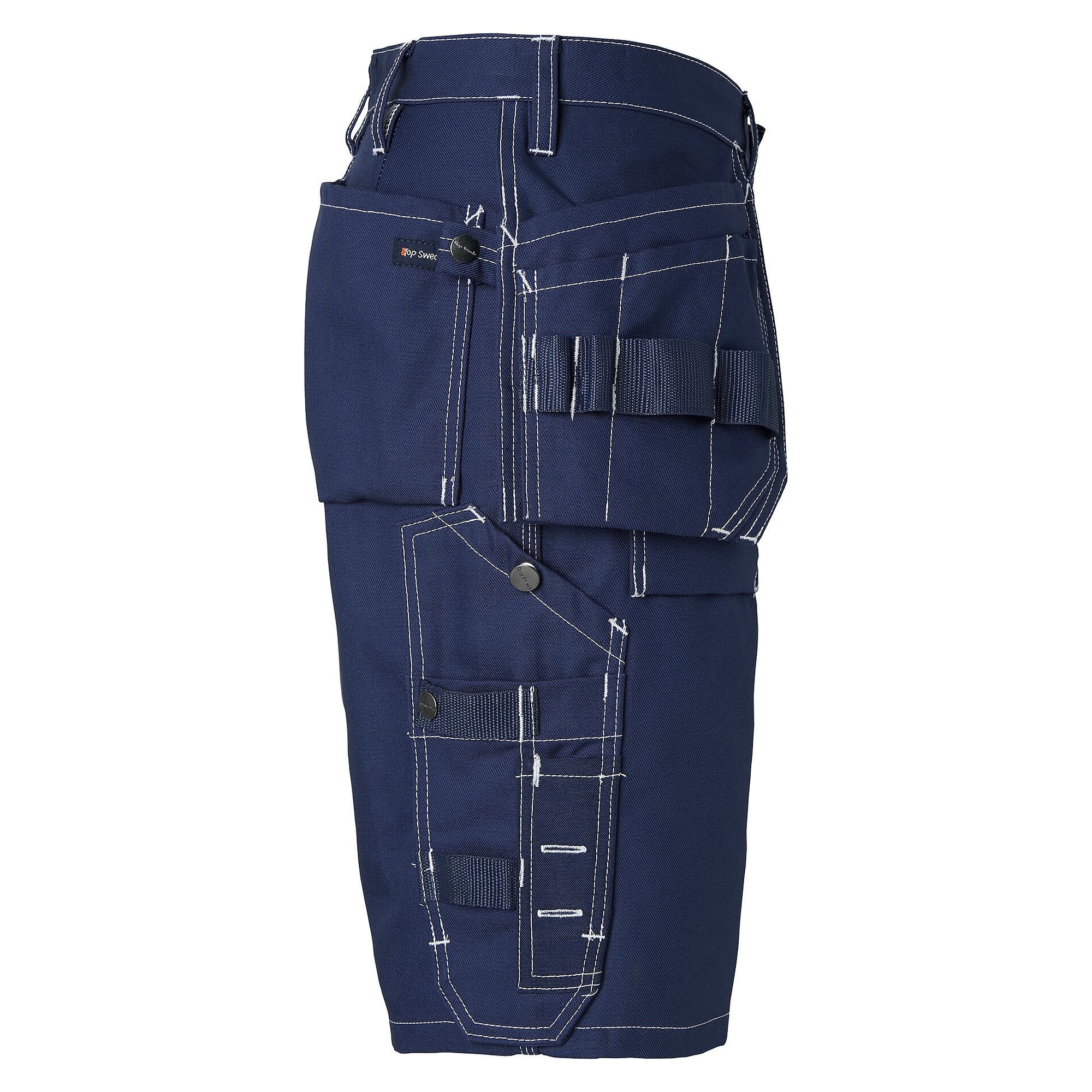 Kurze Handwerkerhose 194 mit CORDURA-Nageltaschen, navyblau, Größe 56 - Top Swede 1000738403056