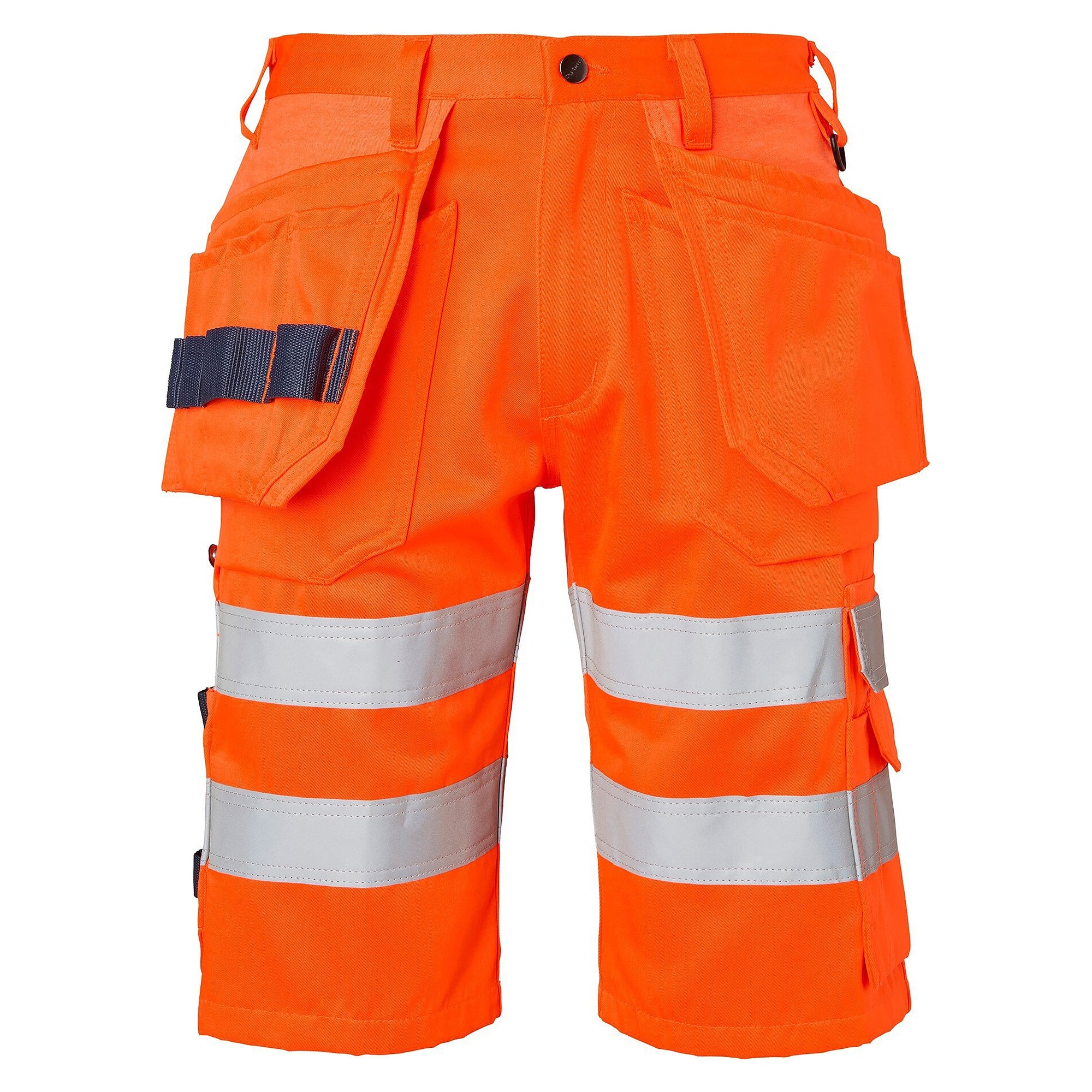 Short d'artisan haute visibilité 195 EN ISO 20471 classe 2, orange fluo, taille 62 - Top Swede 1000739811062