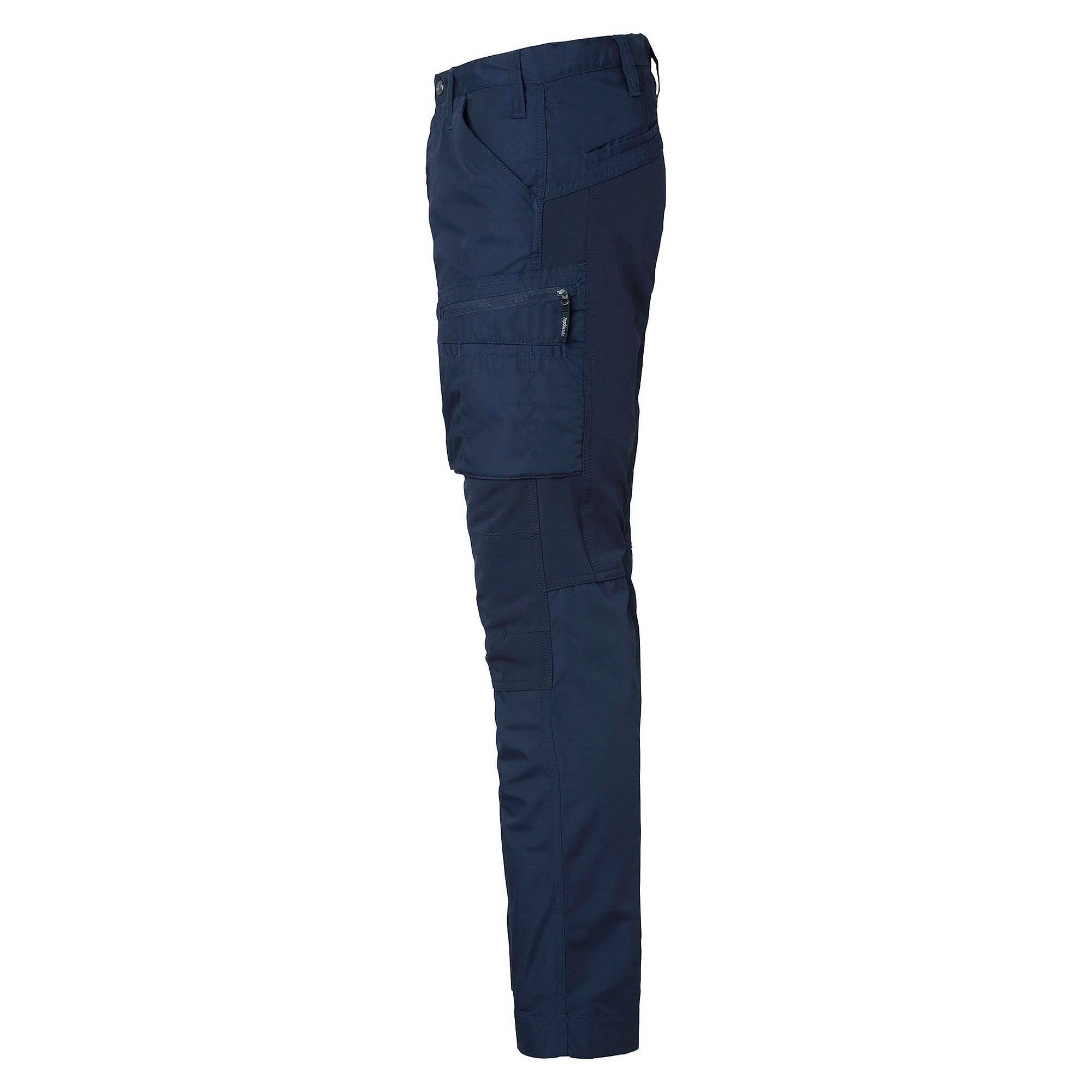 Arbeitshose 219 aus Stretchgewebe mit Reißverschluss-Beintaschen, Herren, navyblau, Größe 62 - Top Swede 1000827403062