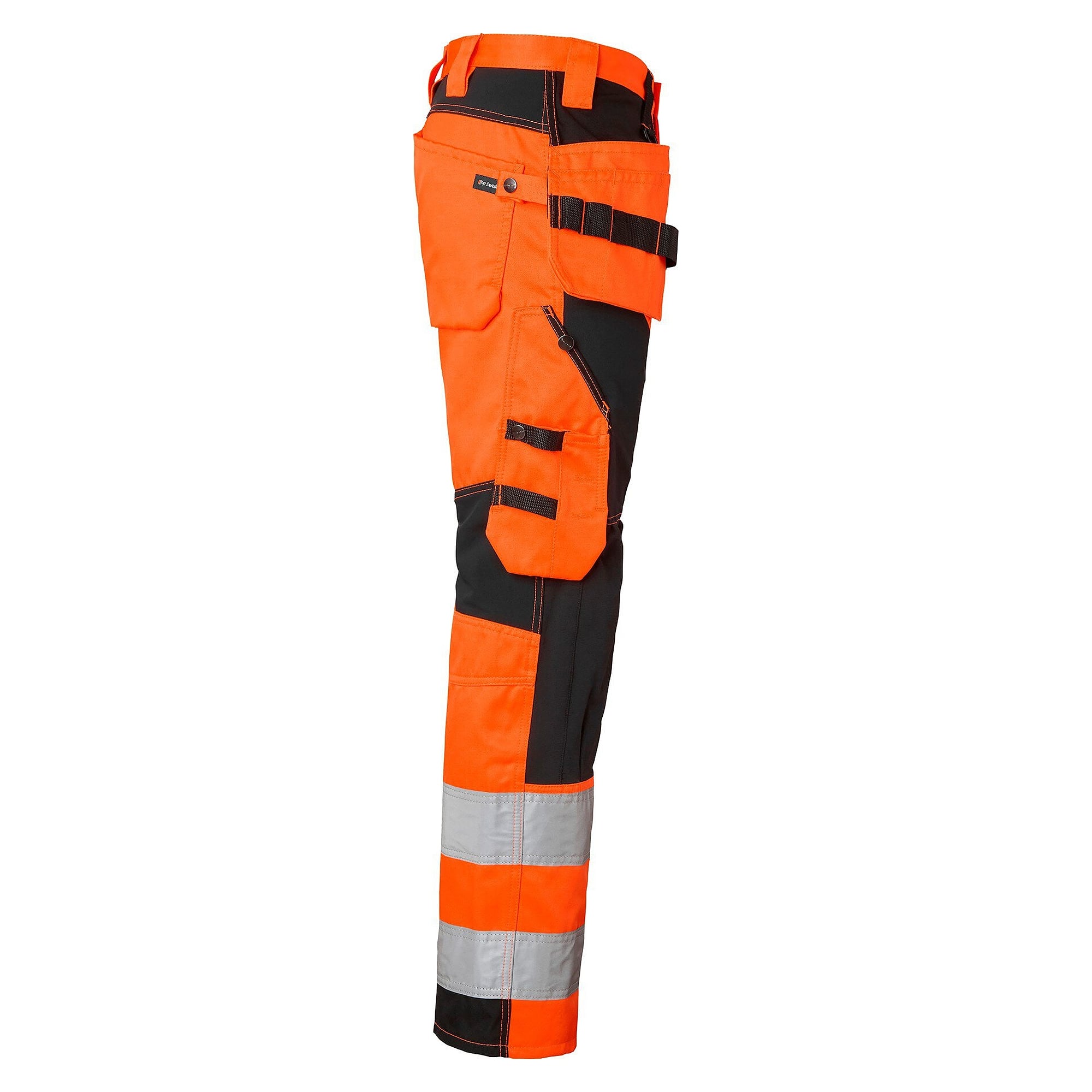 Pantalon artisan haute visibilité 236 stretch, EN ISO 20471 cl. 2, orange/noir, taille 110 - Top Swede 1000838990154