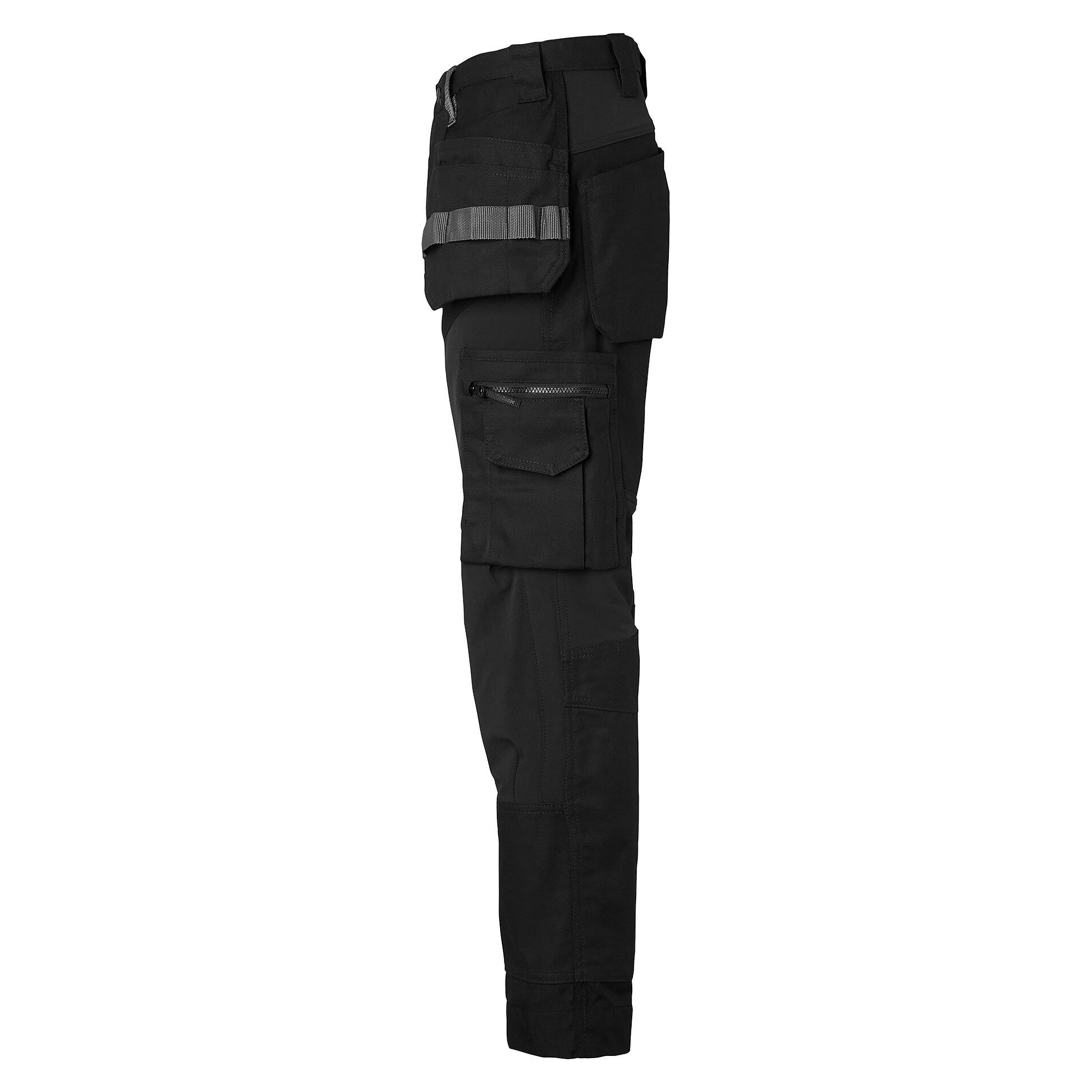 Herren-Handwerkerhose 237 aus Baumwolle mit CORDURA-Stretch, schwarz, Größe 56 - Top Swede 1000839001056