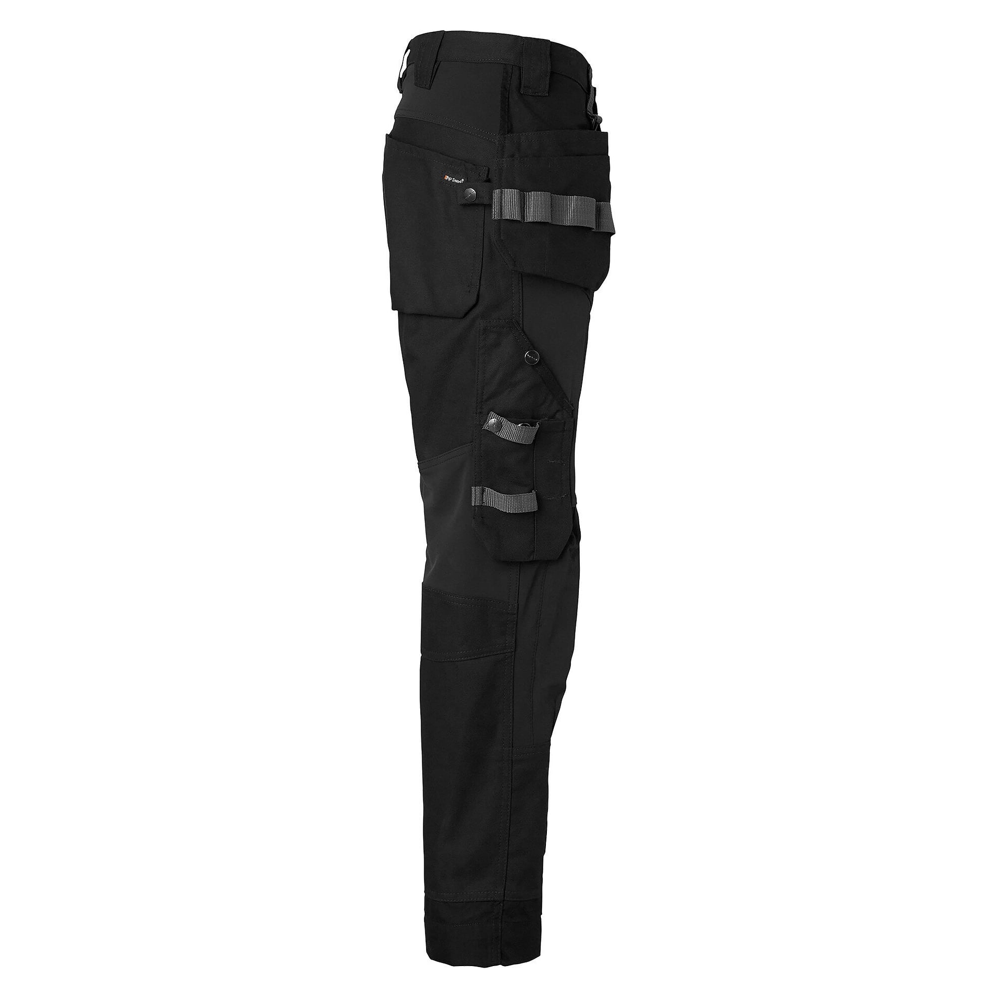 Pantalon artisan homme 237 en coton avec stretch CORDURA, noir, taille 62 - Top Swede 1000839001062