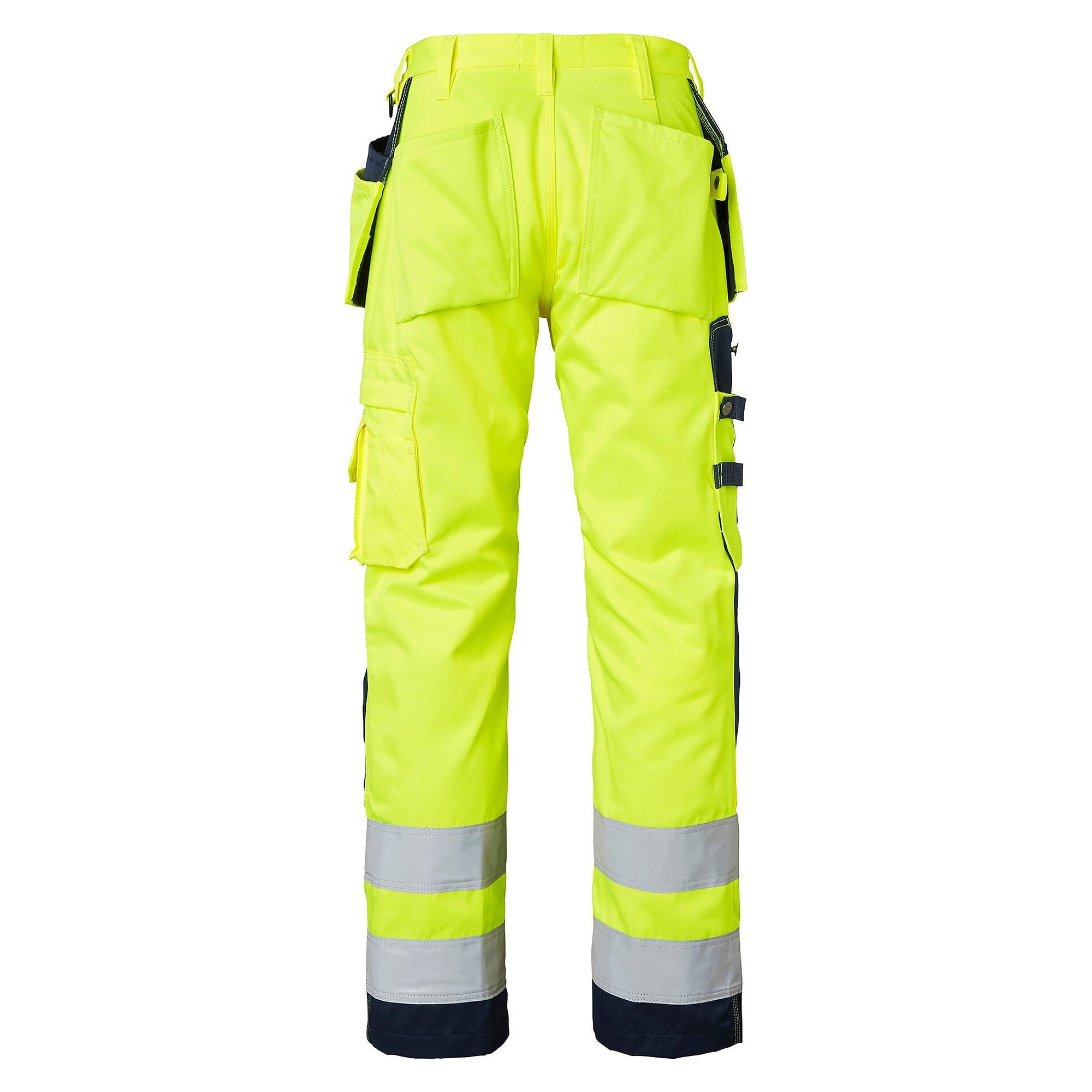 Warnschutz-Handwerkerhose 2516 EN ISO 20471 Klasse 2, warngelb/marineblau, Größe 110 - Top Swede 1000852983154