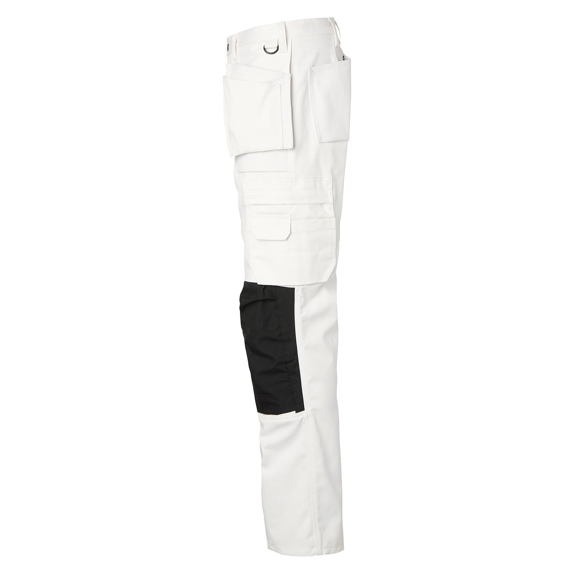 Malerhose 2515 mit CORDURA-Knietaschen und Hängetaschen, weiß/schwarz, Größe 106 - Top Swede 1000855924152